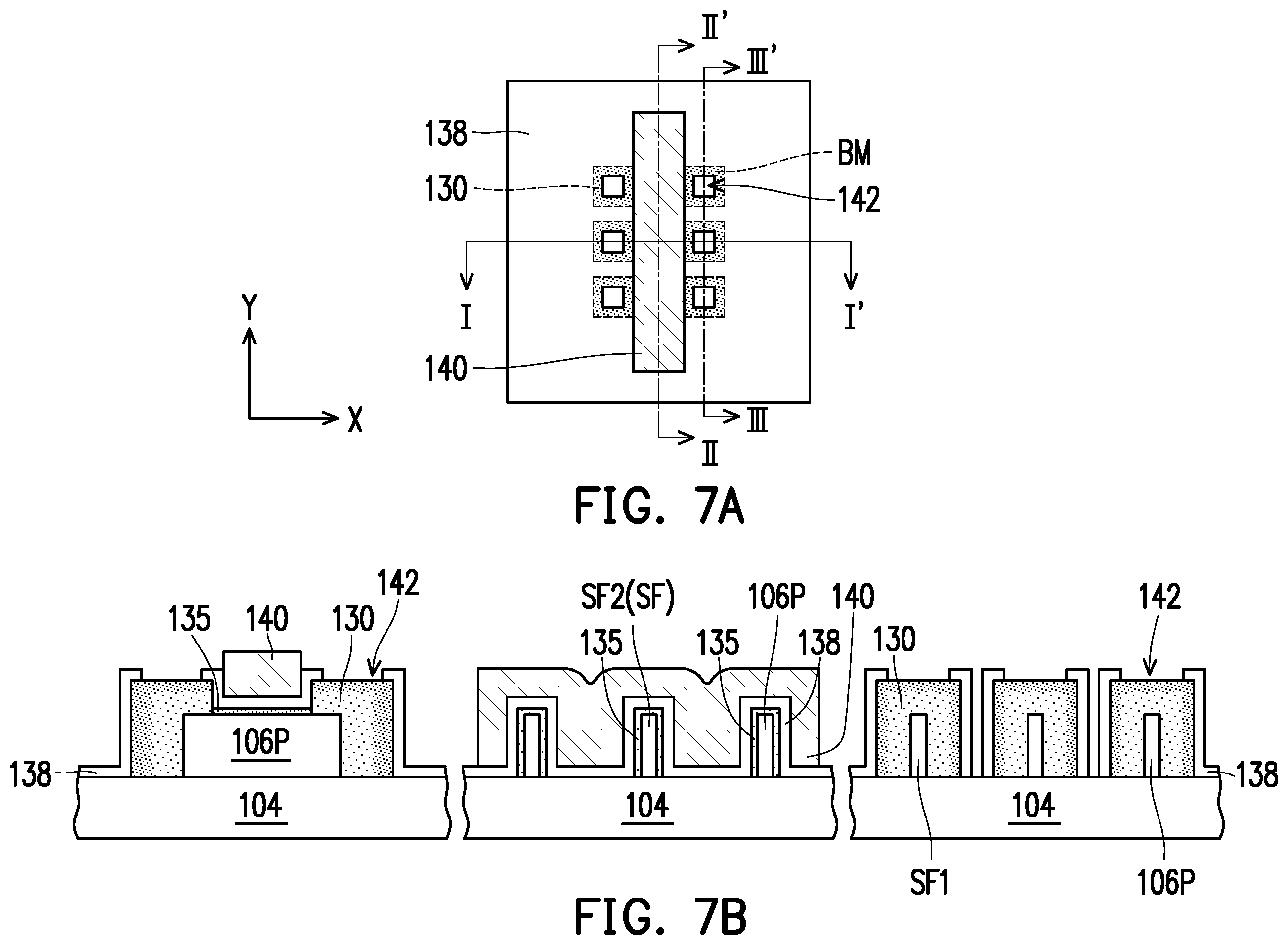 Patent US11824106 Figure 7 – Semiconductor device and method of fabricating the same