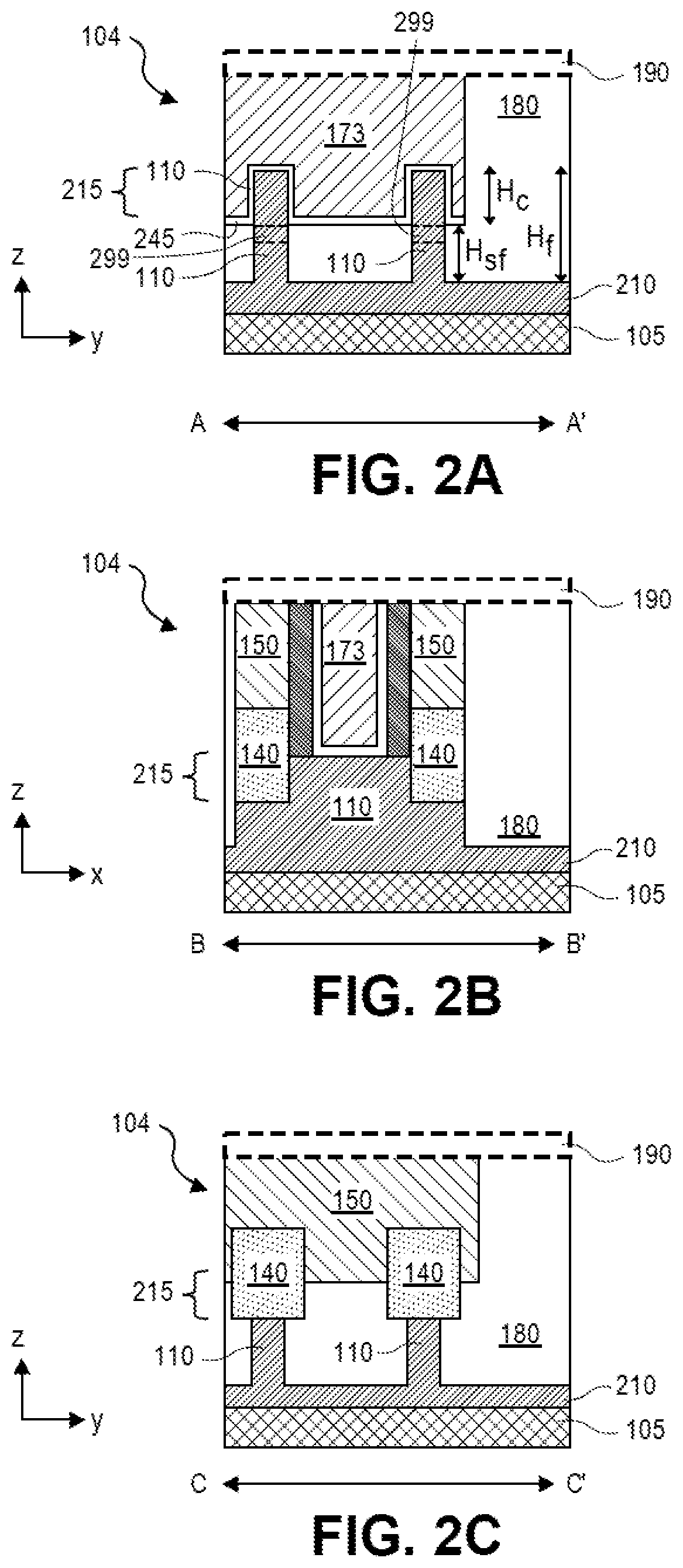 Patent US11824107 Figure 2 – Wrap-around contact structures for semiconductor nanowires and nanoribbons
