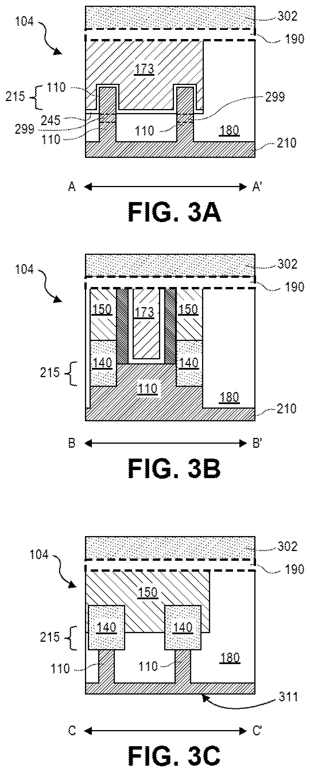 Patent US11824107 Figure 3 – Wrap-around contact structures for semiconductor nanowires and nanoribbons