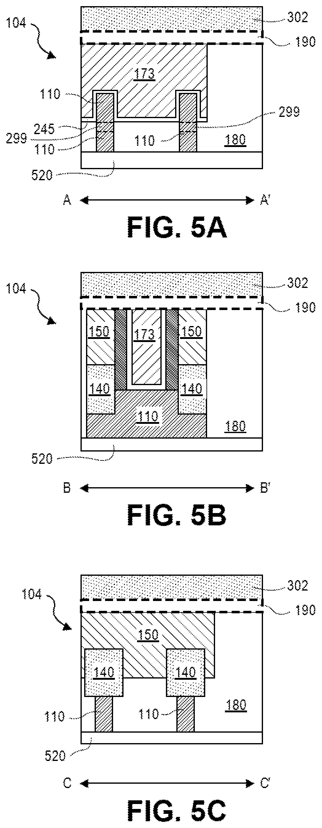 Patent US11824107 Figure 5 – Wrap-around contact structures for semiconductor nanowires and nanoribbons