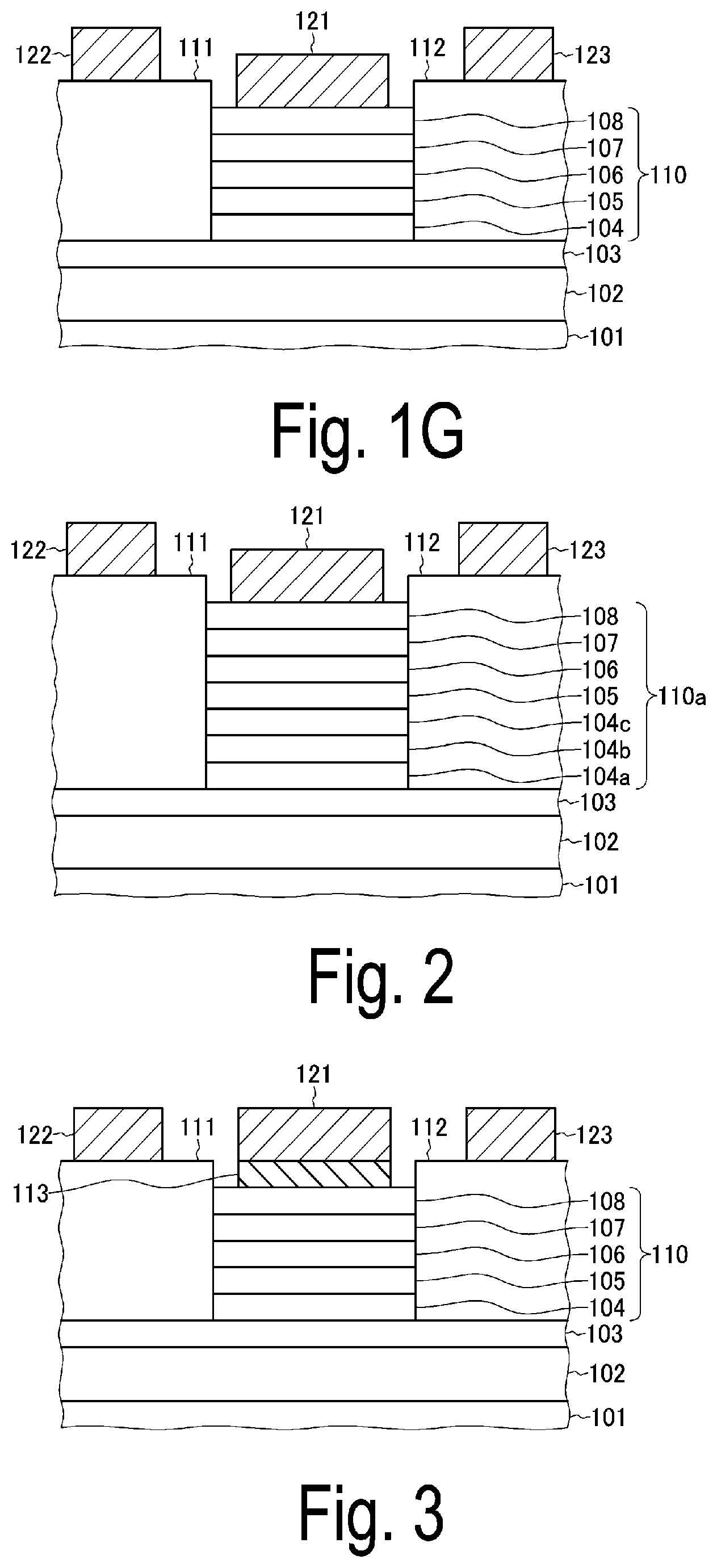 Patent US11824110 Figure 3 – Field effect transistor and method for manufacturing same
