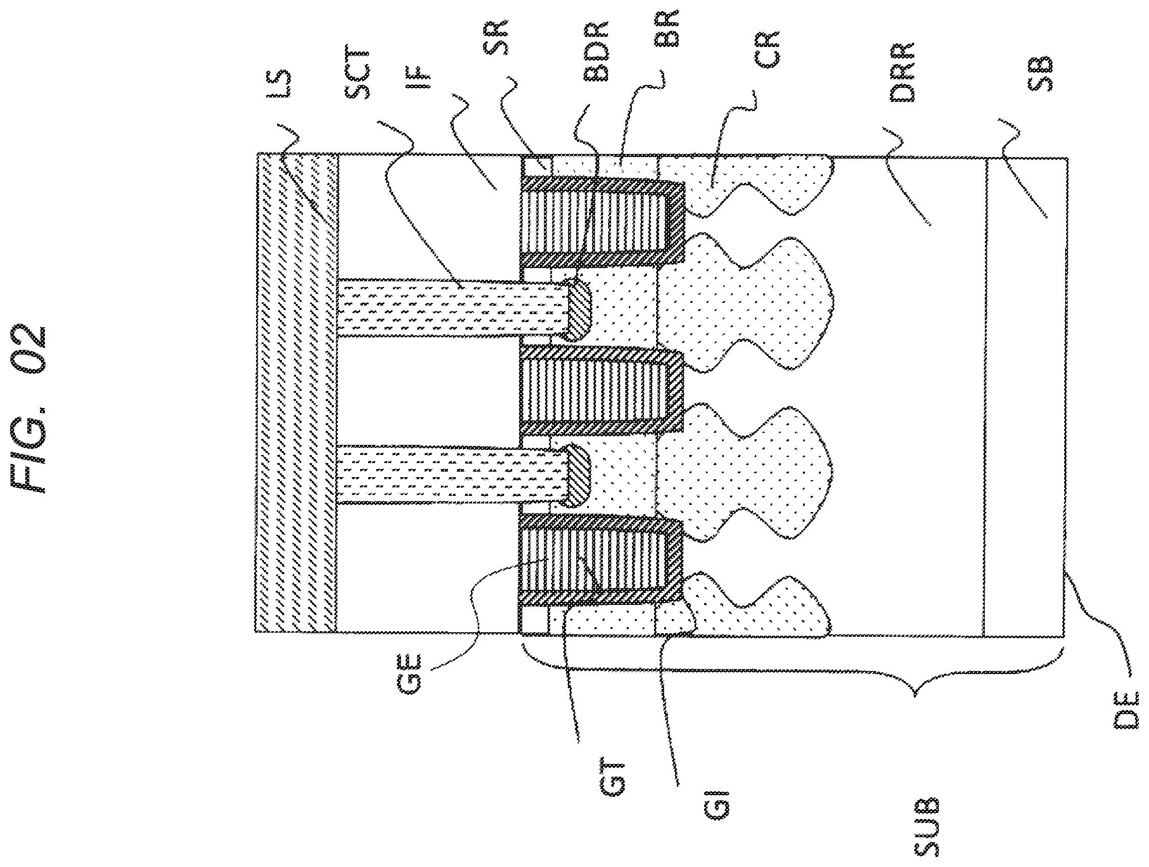 Patent US11824113 Figure 2 – Manafacturing method for power MOSFET semiconductor device with improved breakdown voltage