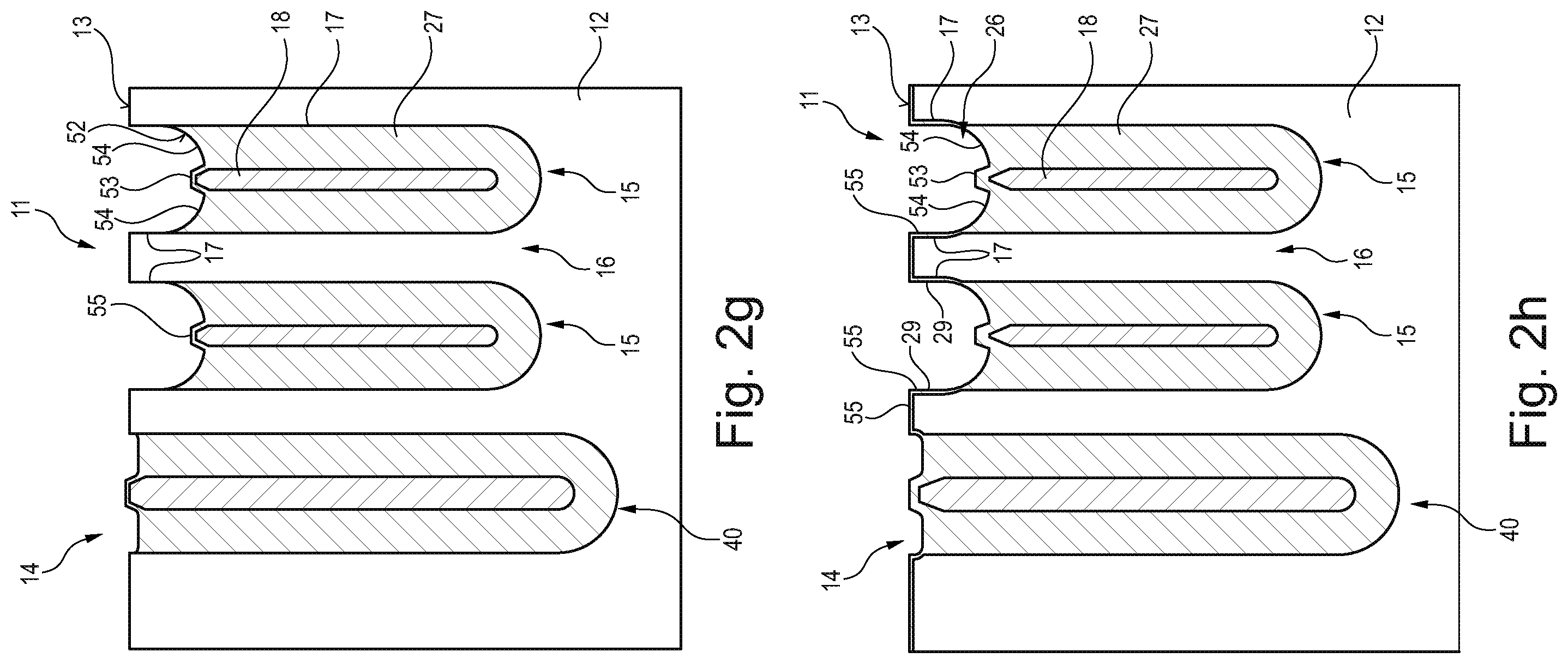 Patent US11824114 Figure 6 – Transistor device having a field plate in an elongate active trench