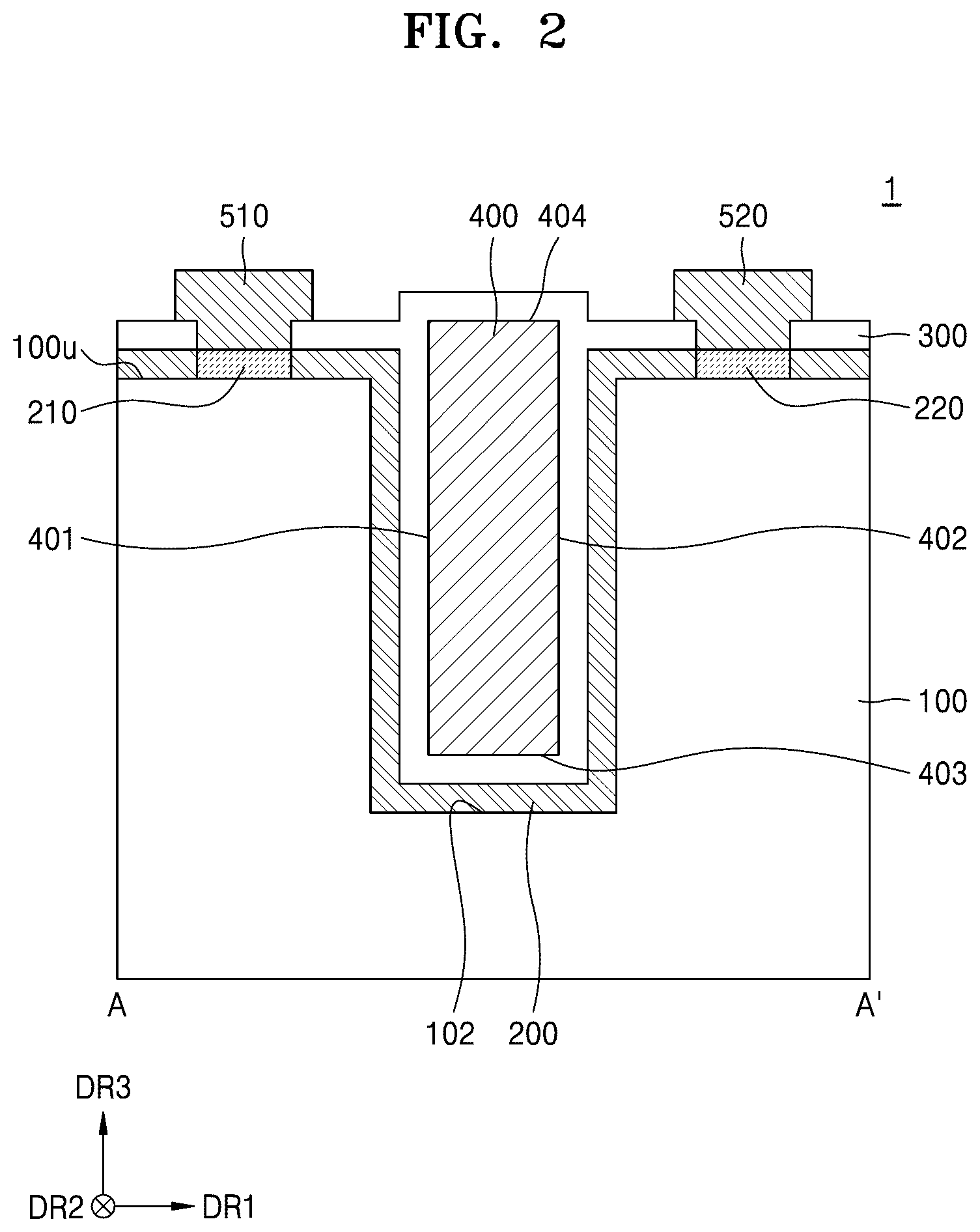 Patent US11824117 Figure 2 – Oxide semiconductor transistor