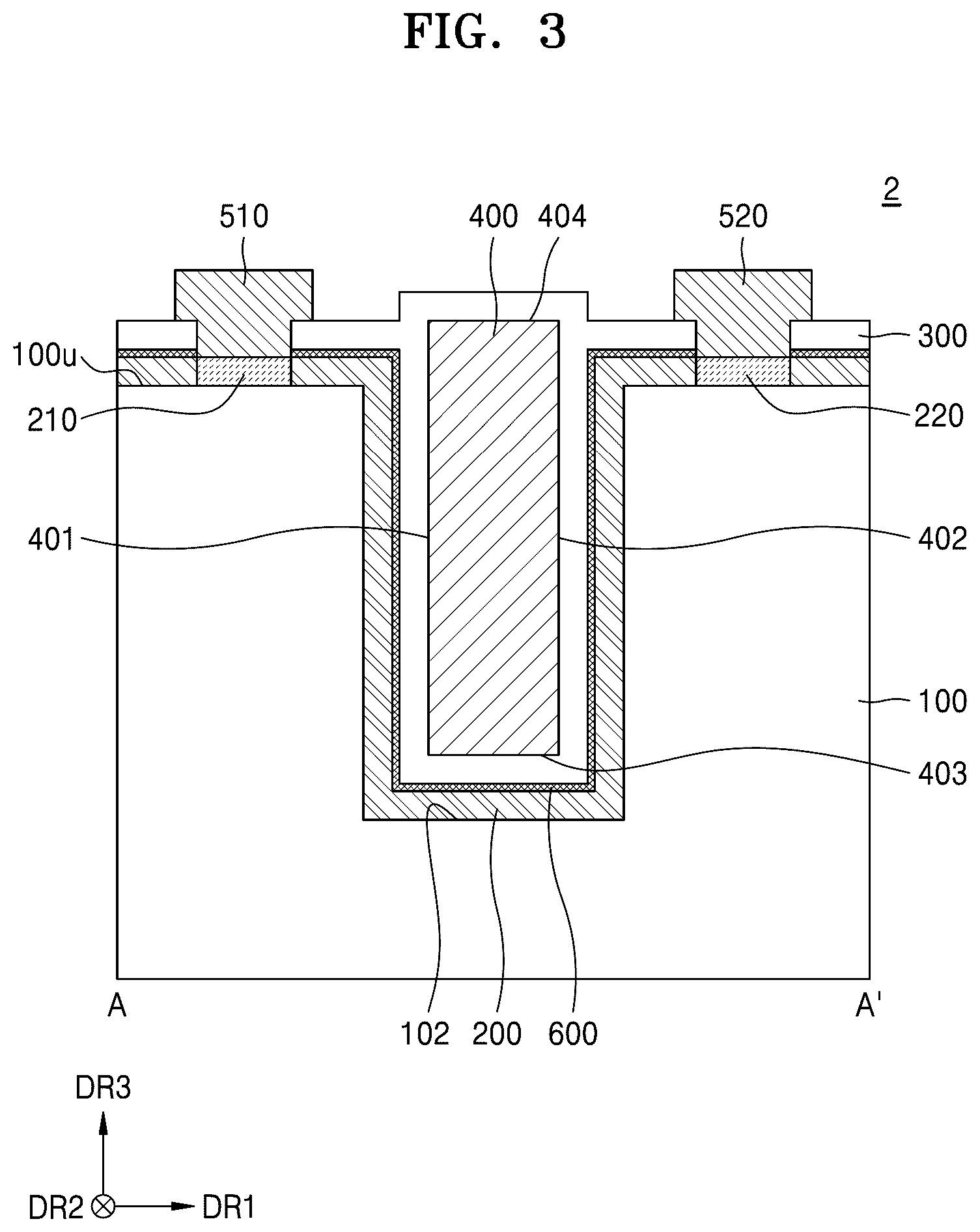 Patent US11824117 Figure 3 – Oxide semiconductor transistor