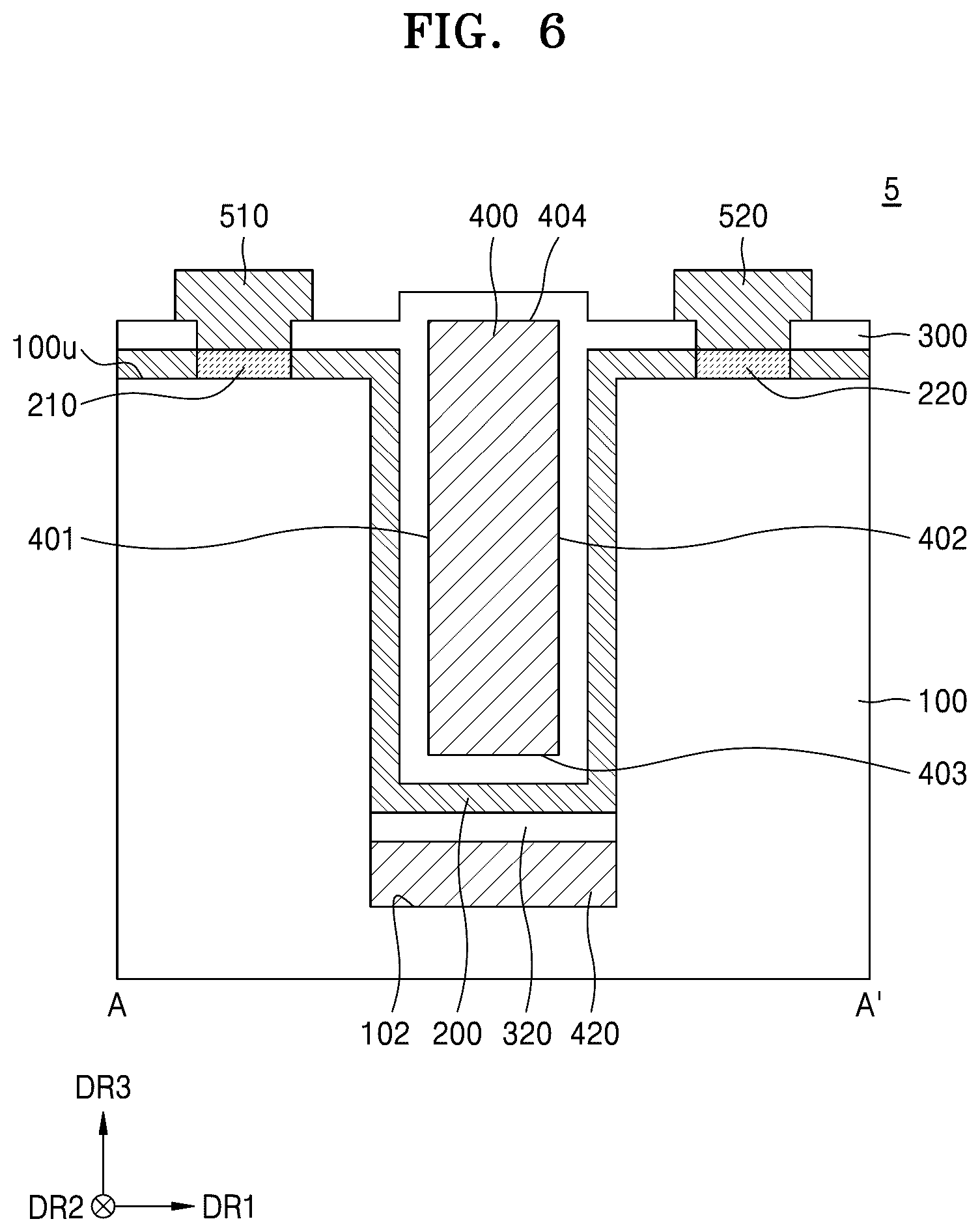 Patent US11824117 Figure 6 – Oxide semiconductor transistor