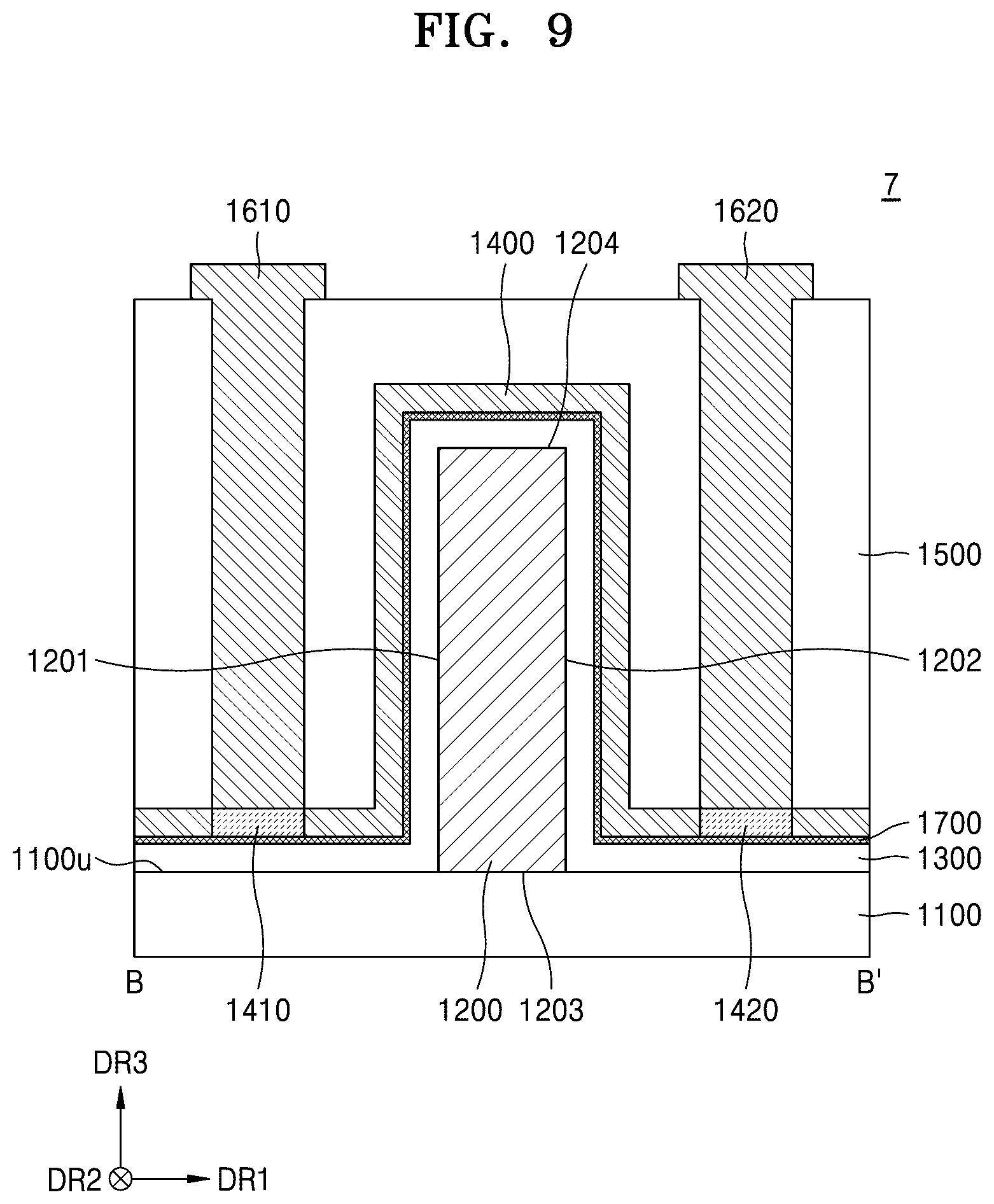 Patent US11824117 Figure 9 – Oxide semiconductor transistor