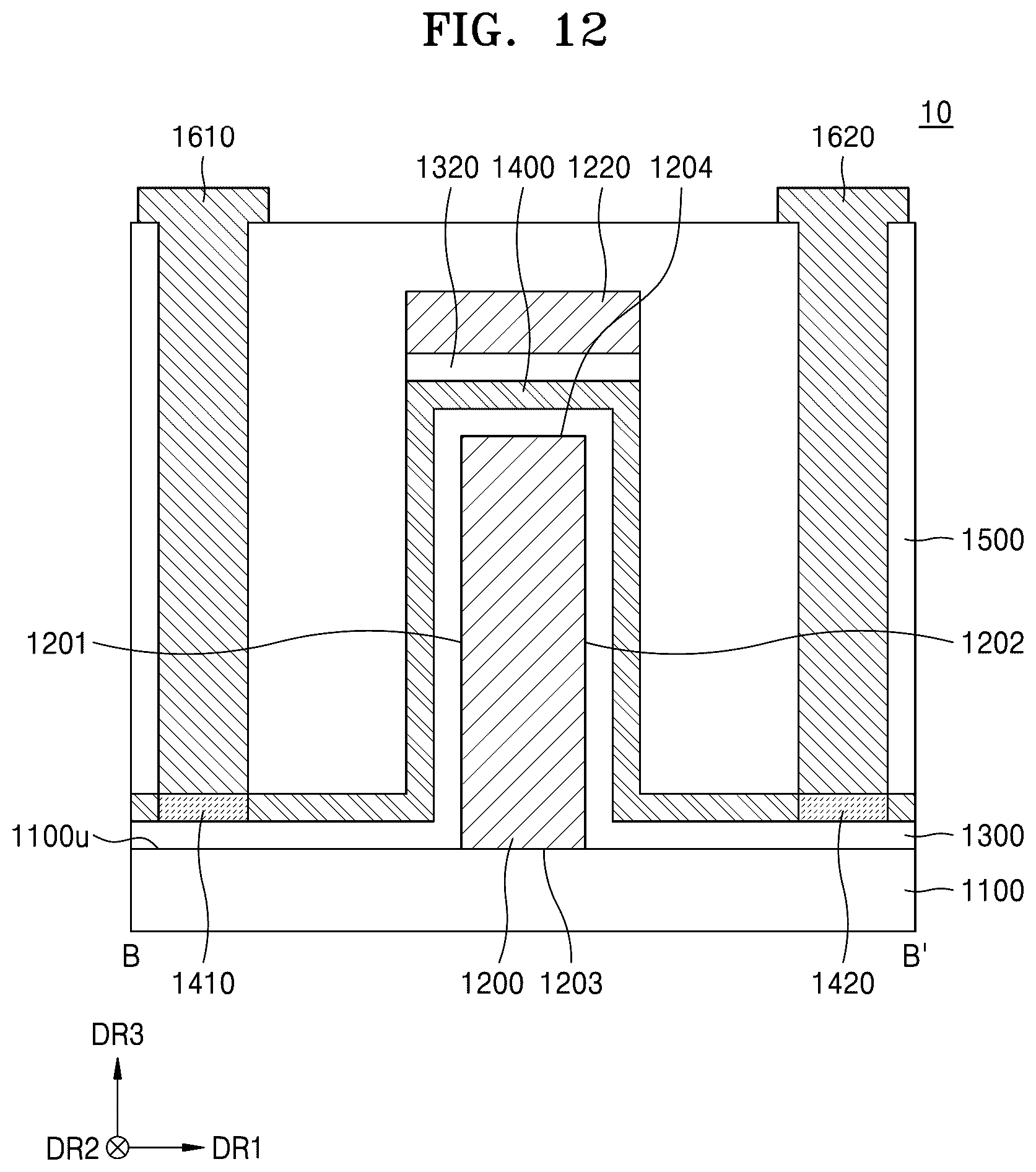 Patent US11824117 Figure 12 – Oxide semiconductor transistor