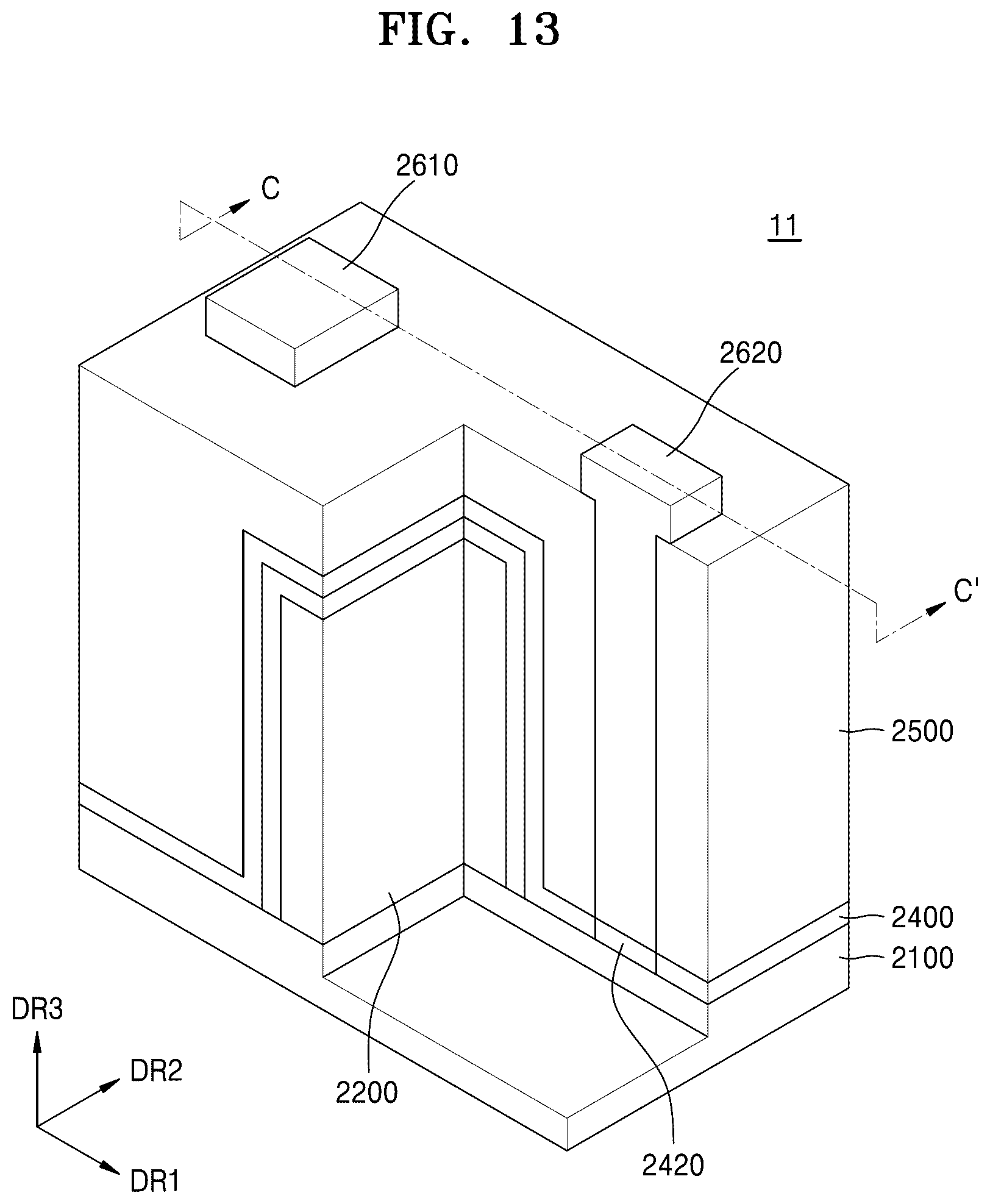 Patent US11824117 Figure 13 – Oxide semiconductor transistor