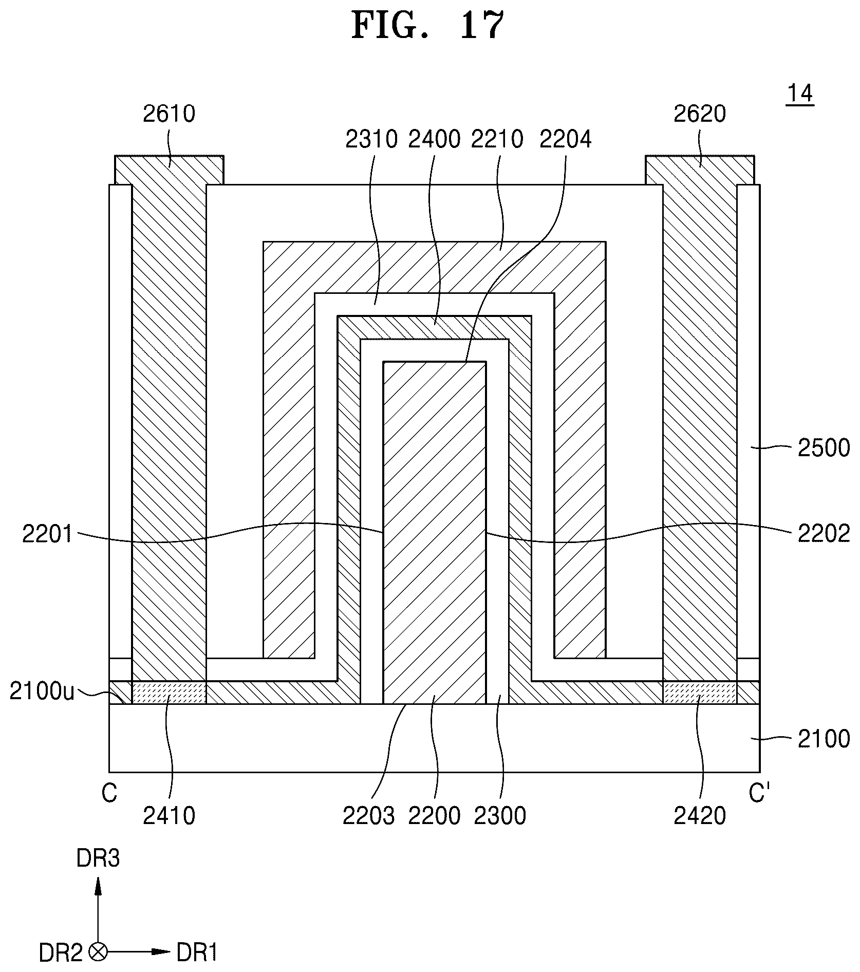 Patent US11824117 Figure 17 – Oxide semiconductor transistor