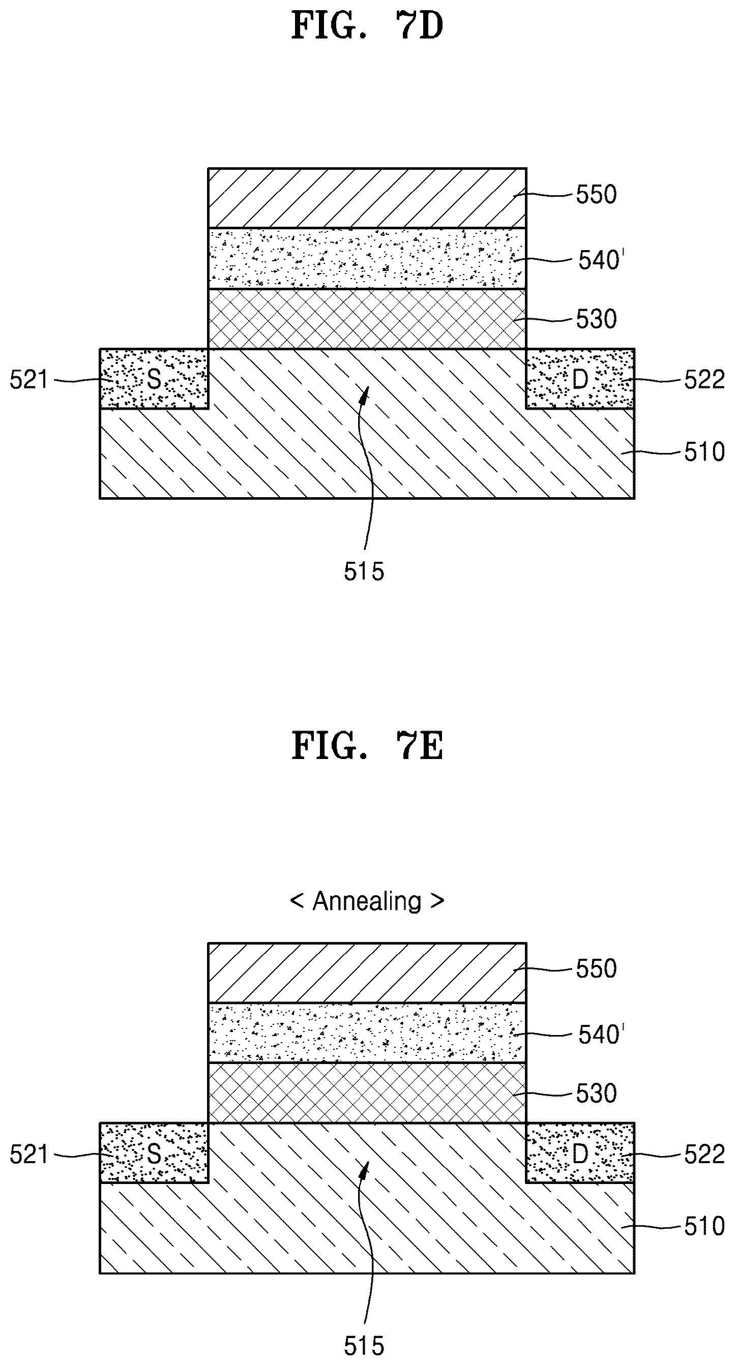 Patent US11824118 Figure 7 – Electronic device and method of manufacturing the same