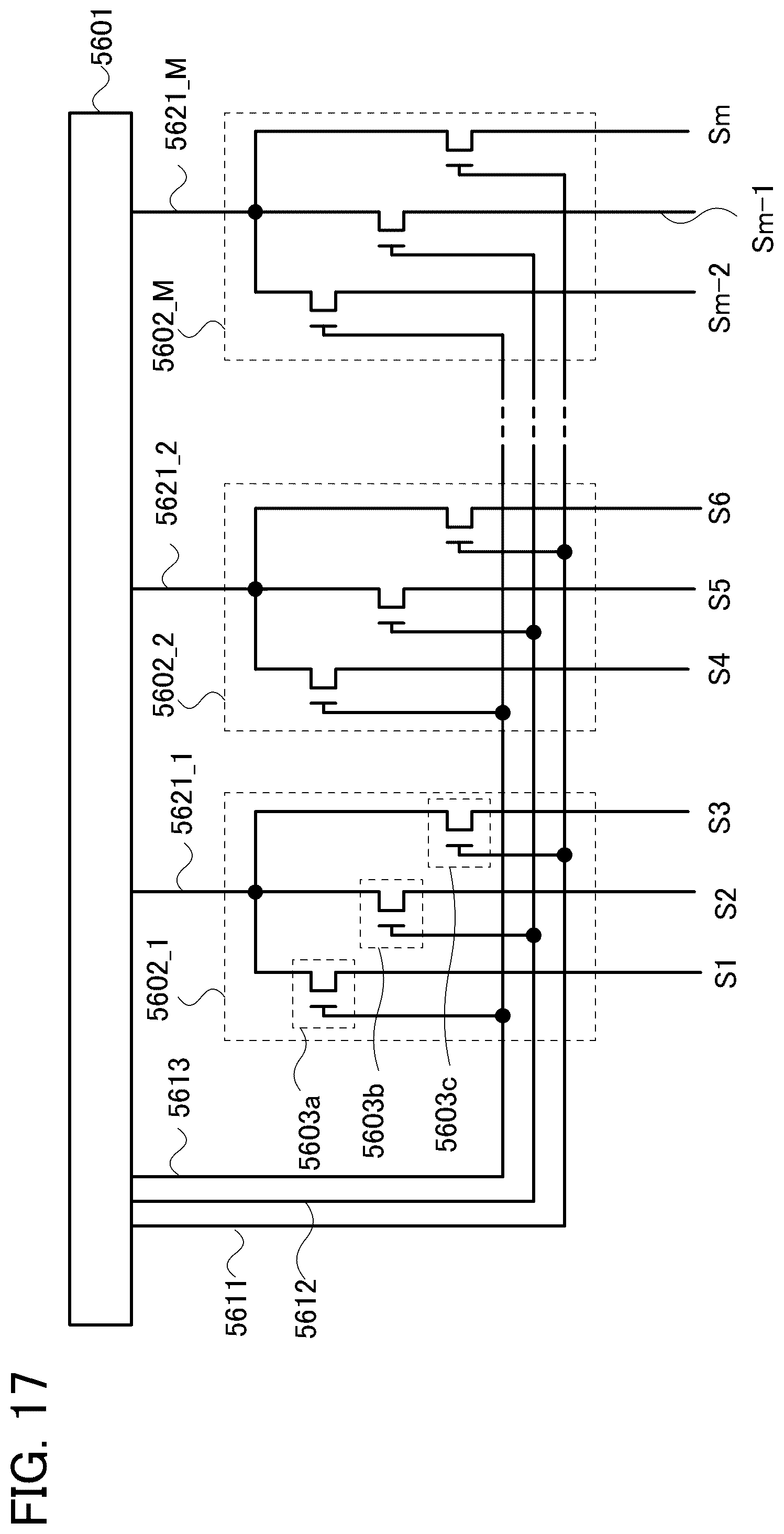 Patent US11824124 Figure 17 – Liquid crystal display device including transistor comprising oxide semiconductor