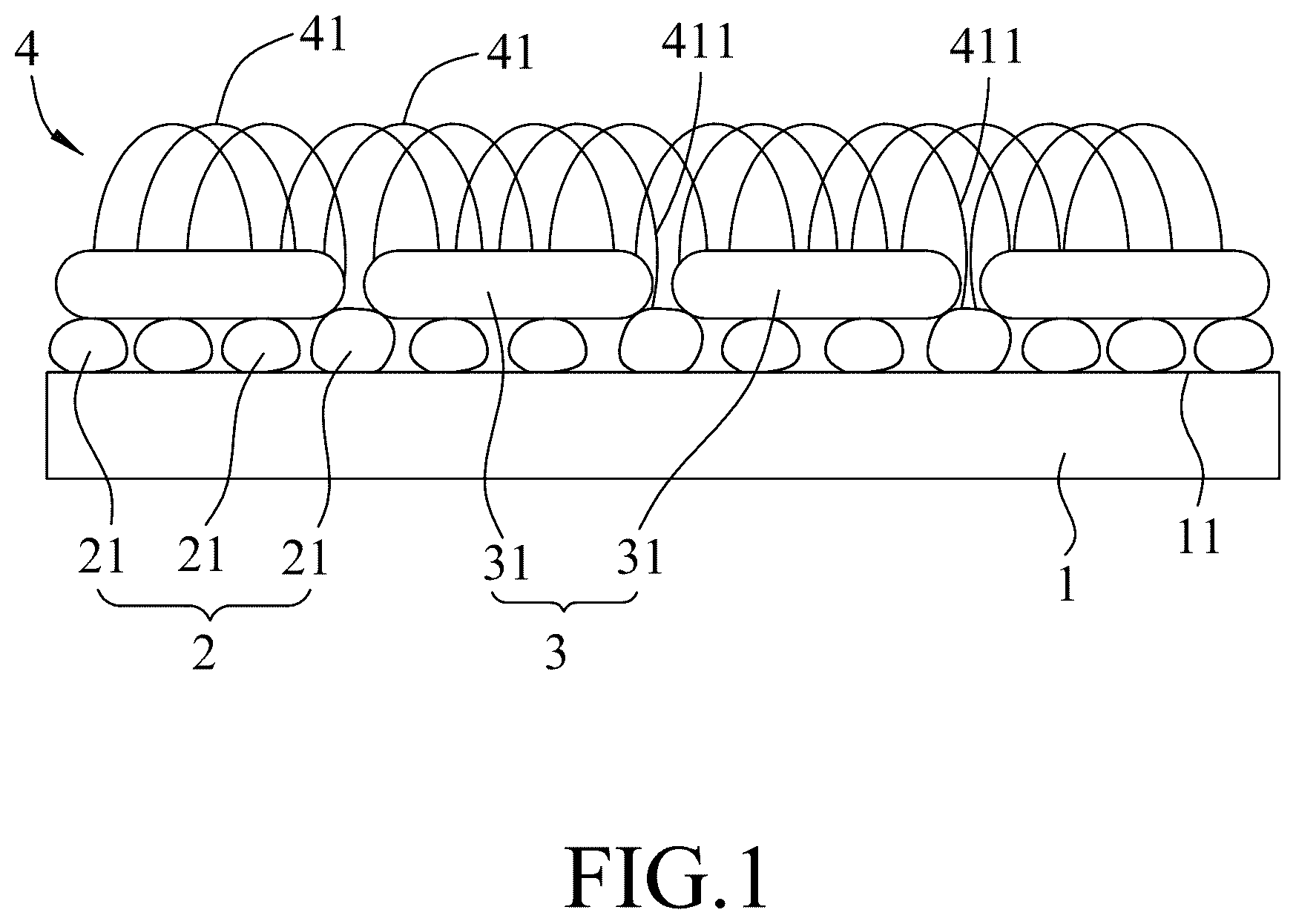 Patent US11824128 Figure 1 – Photocurrent-generating electrode