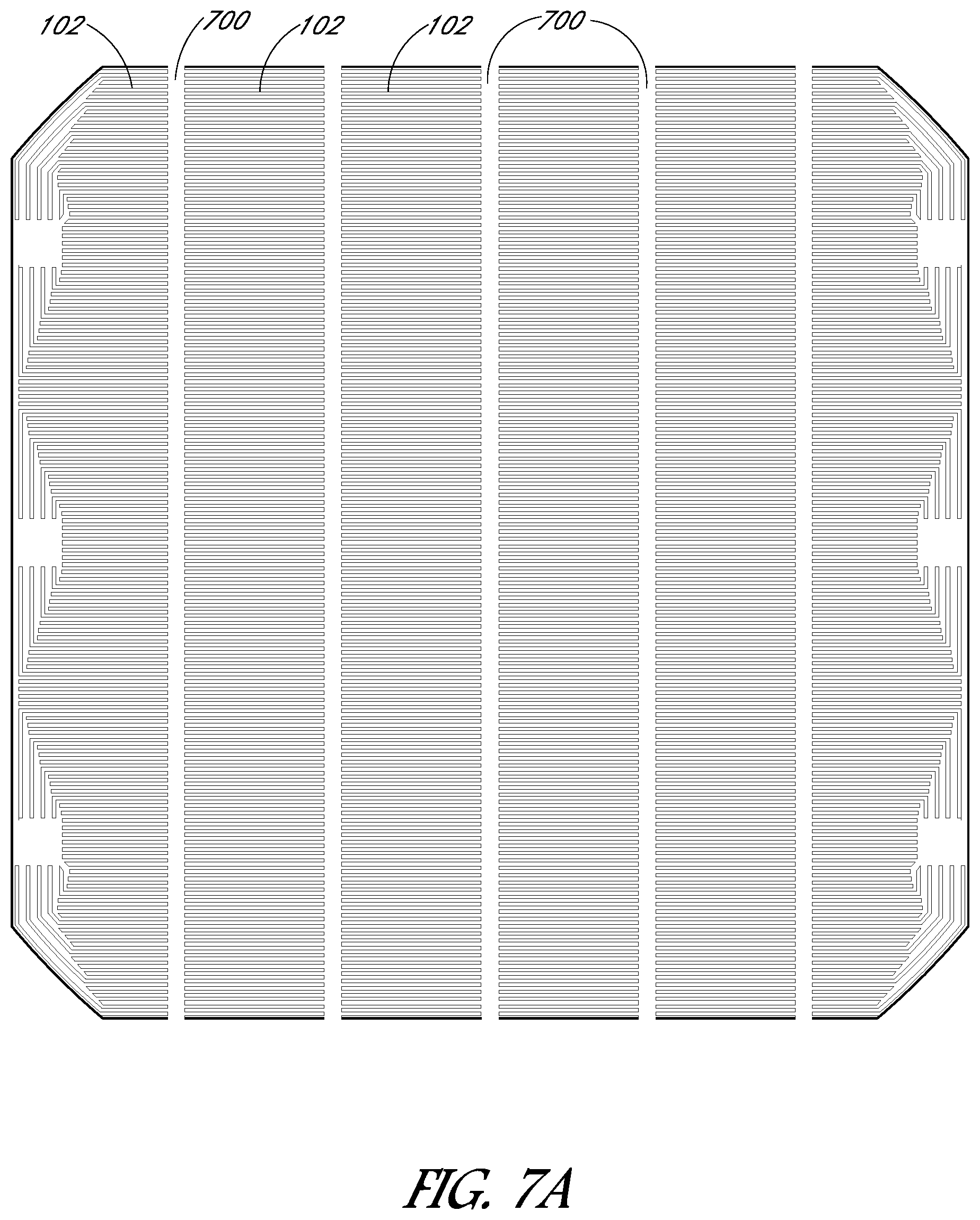 Patent US11824130 Figure 6 – Solar cell having a plurality of sub-cells coupled by cell level interconnection