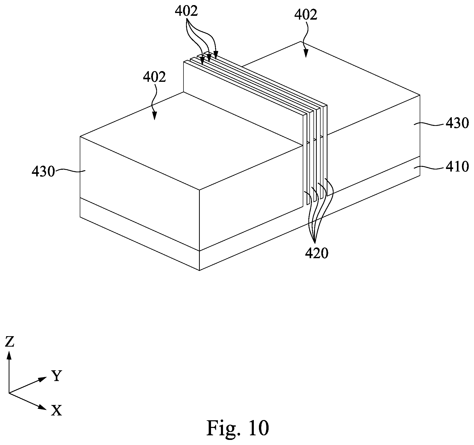 Patent US11824133 Figure 8 – Detection using semiconductor detector