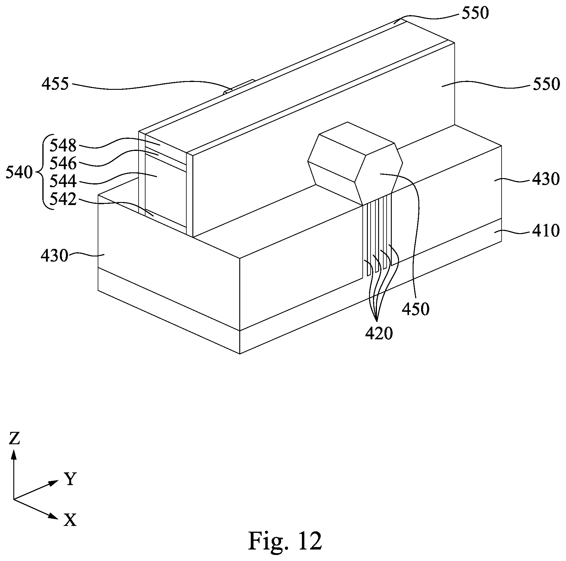 Patent US11824133 Figure 10 – Detection using semiconductor detector