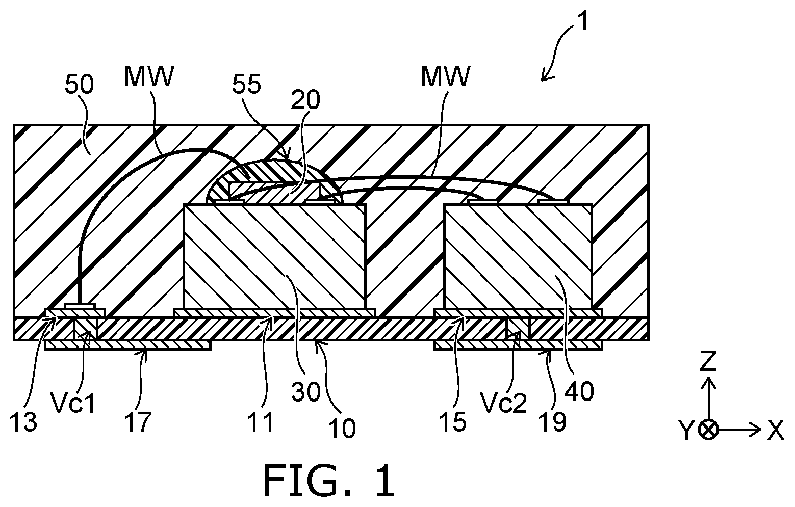 Patent US11824134 Figure 1 – Semiconductor device