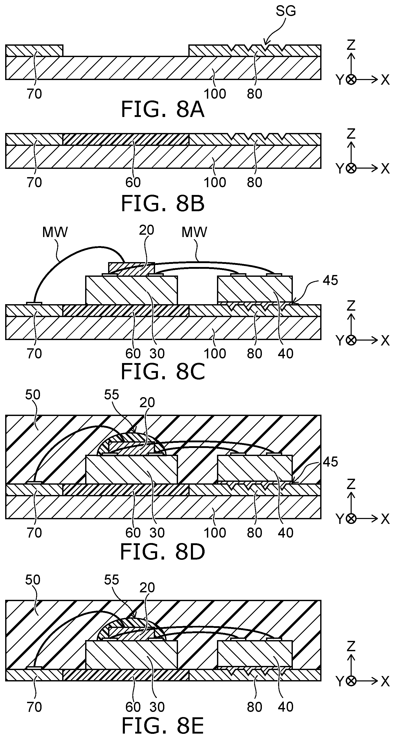 Patent US11824134 Figure 8 – Semiconductor device