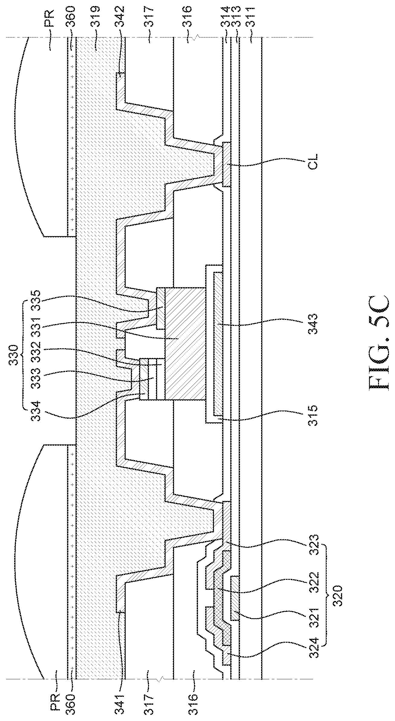 Patent US11824138 Figure 7 – Display device and method of fabricating the same