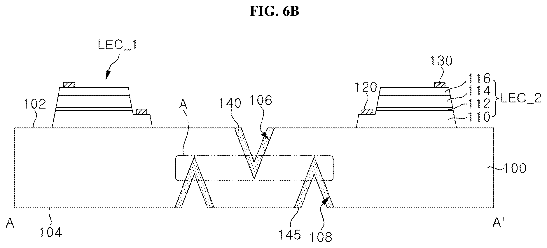 Patent US11824141 Figure 14 – Light emitting device