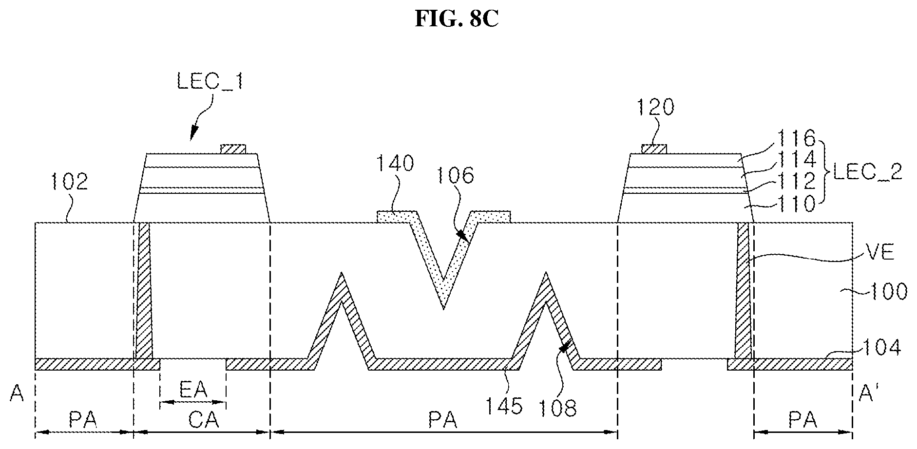 Patent US11824141 Figure 20 – Light emitting device