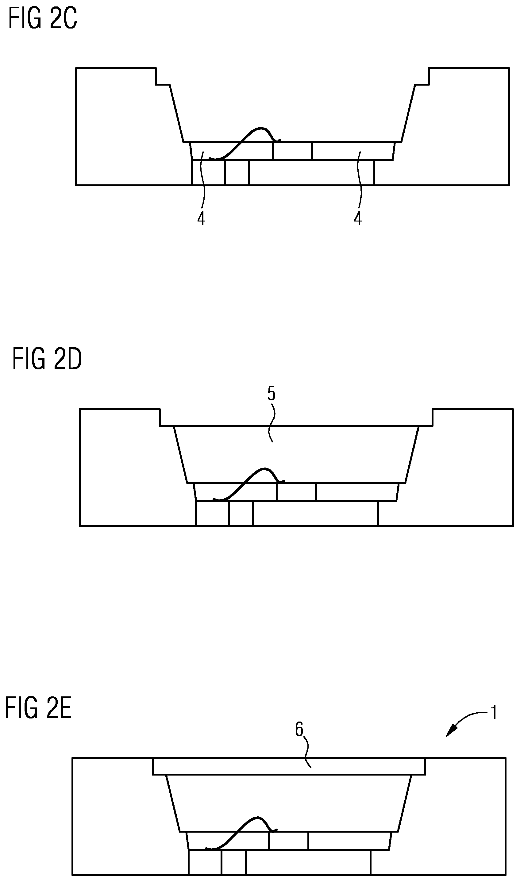 Patent US11824142 Figure 2 – Radiation-emitting component and method for producing a radiation-emitting component