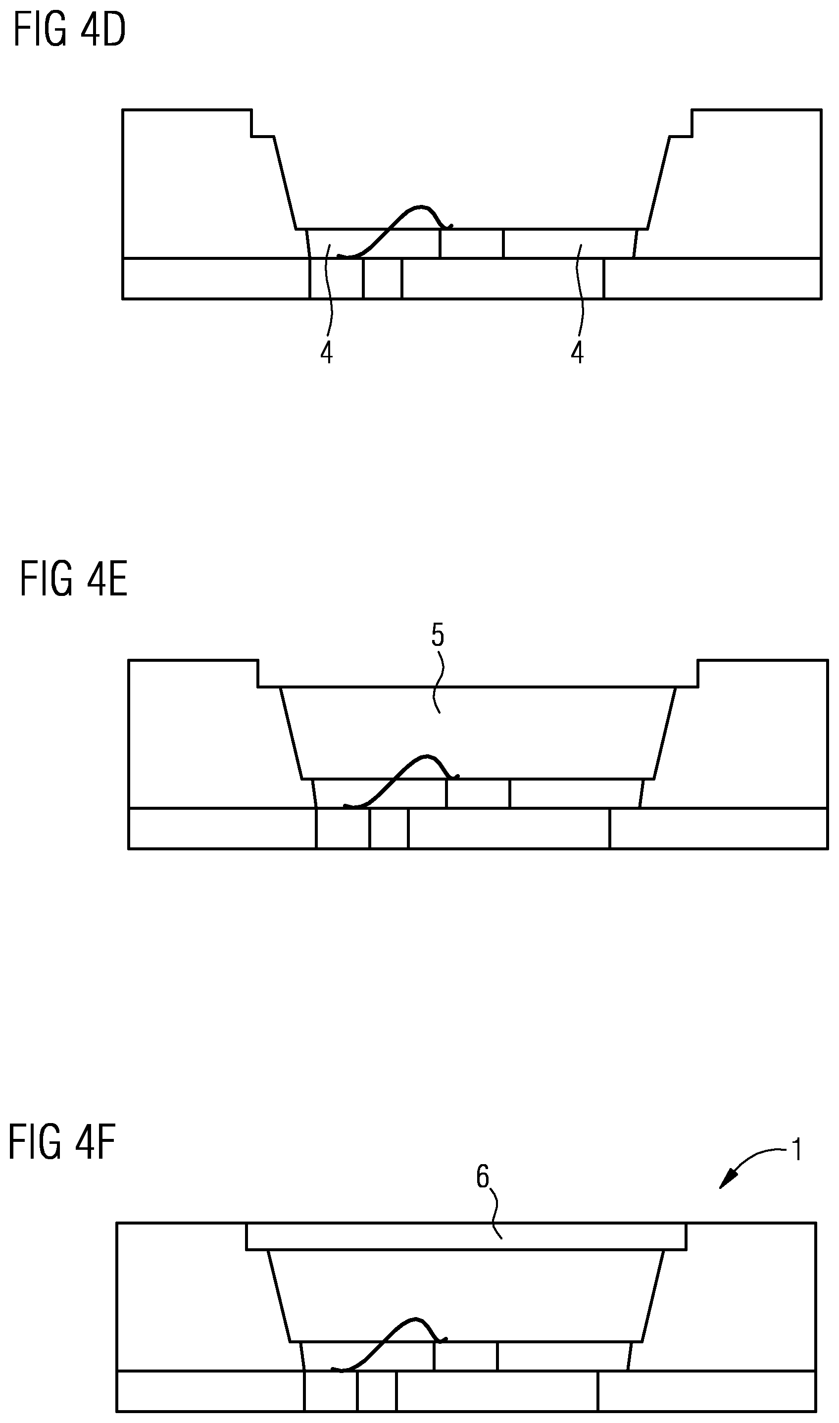 Patent US11824142 Figure 4 – Radiation-emitting component and method for producing a radiation-emitting component