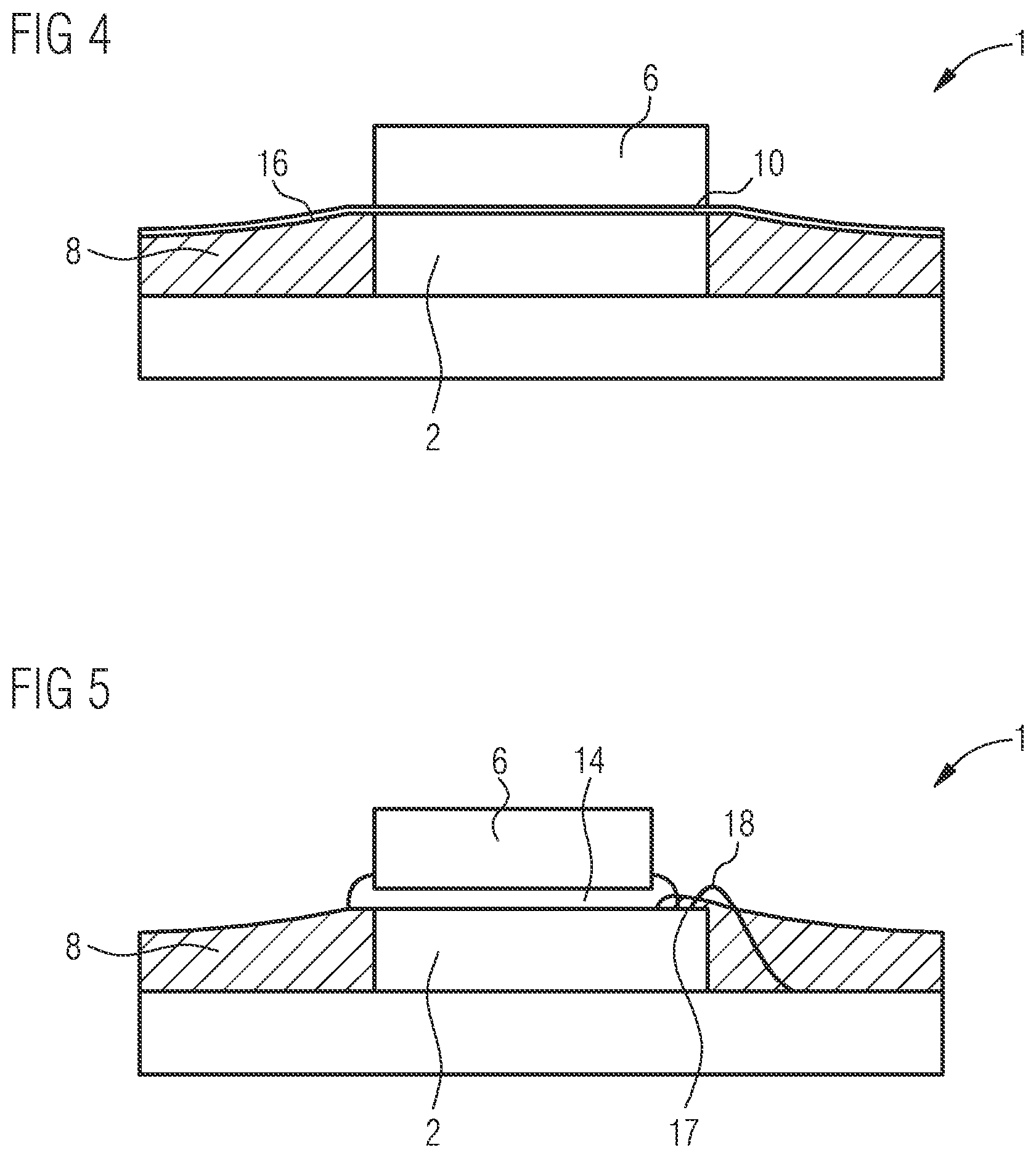 Patent US11824143 Figure 2 – Optoelectronic component, method for producing an optoelectronic component and lighting device