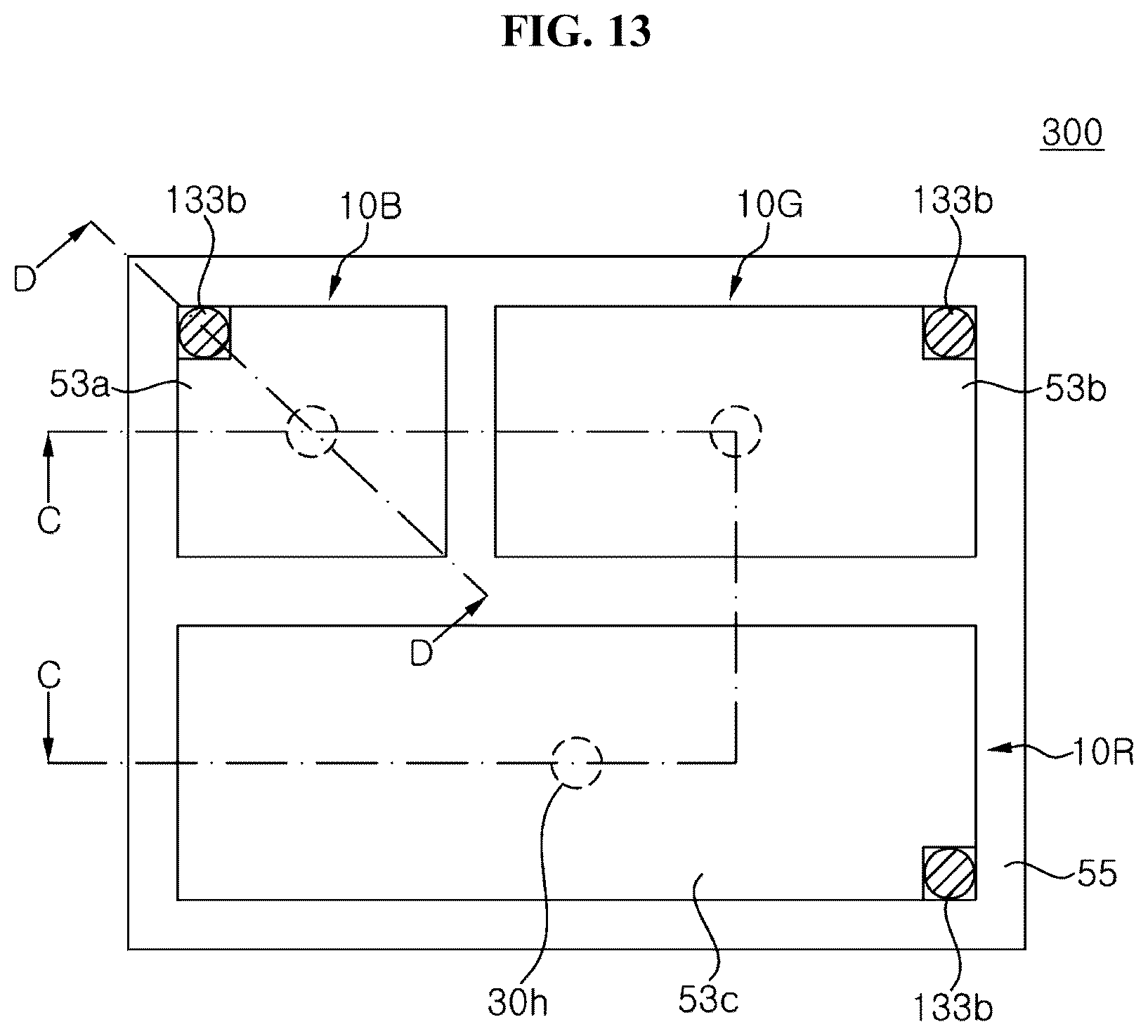 Patent US11824145 Figure 13 – Light emitting device and display apparatus including the same