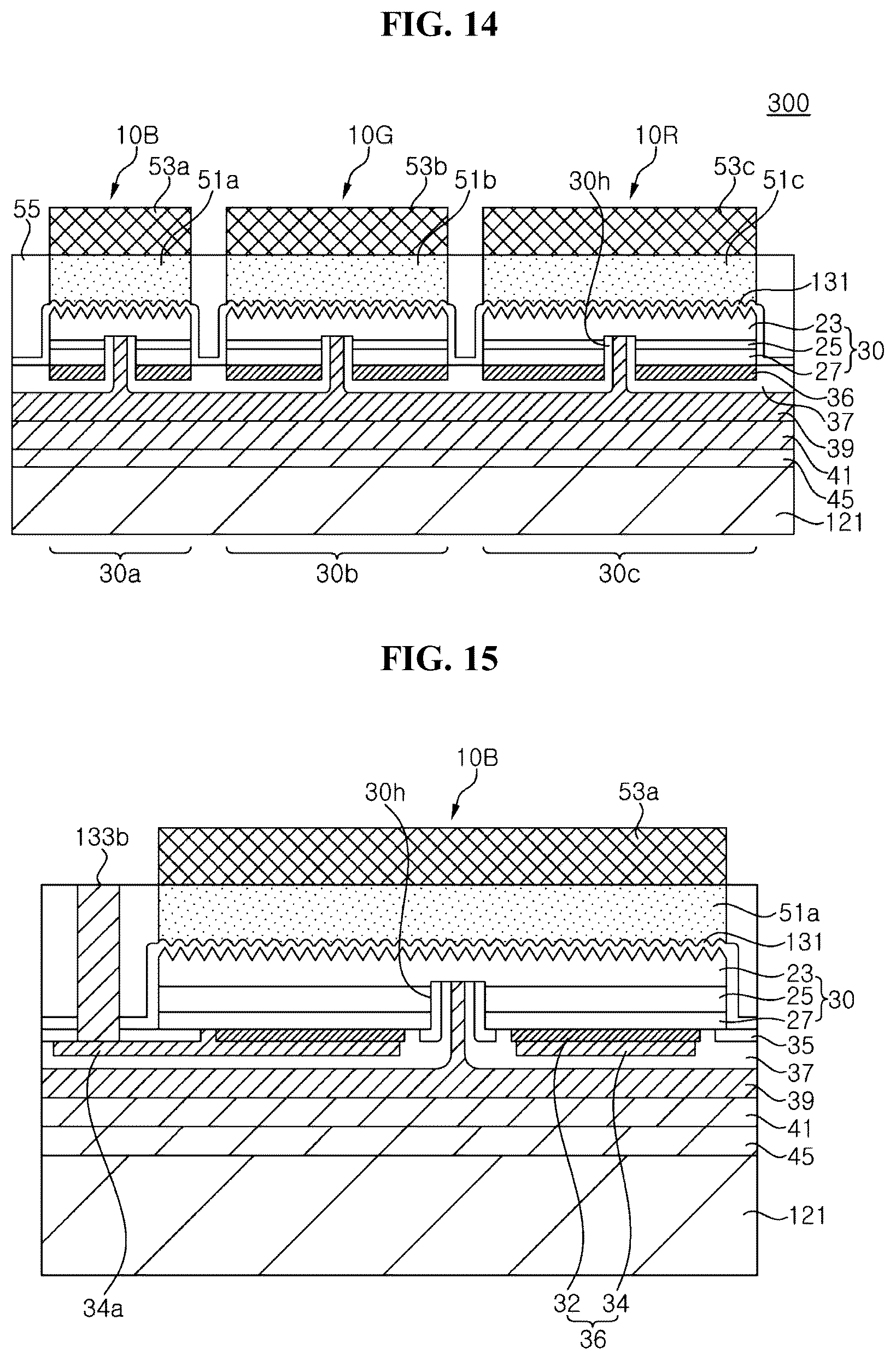 Patent US11824145 Figure 14 – Light emitting device and display apparatus including the same