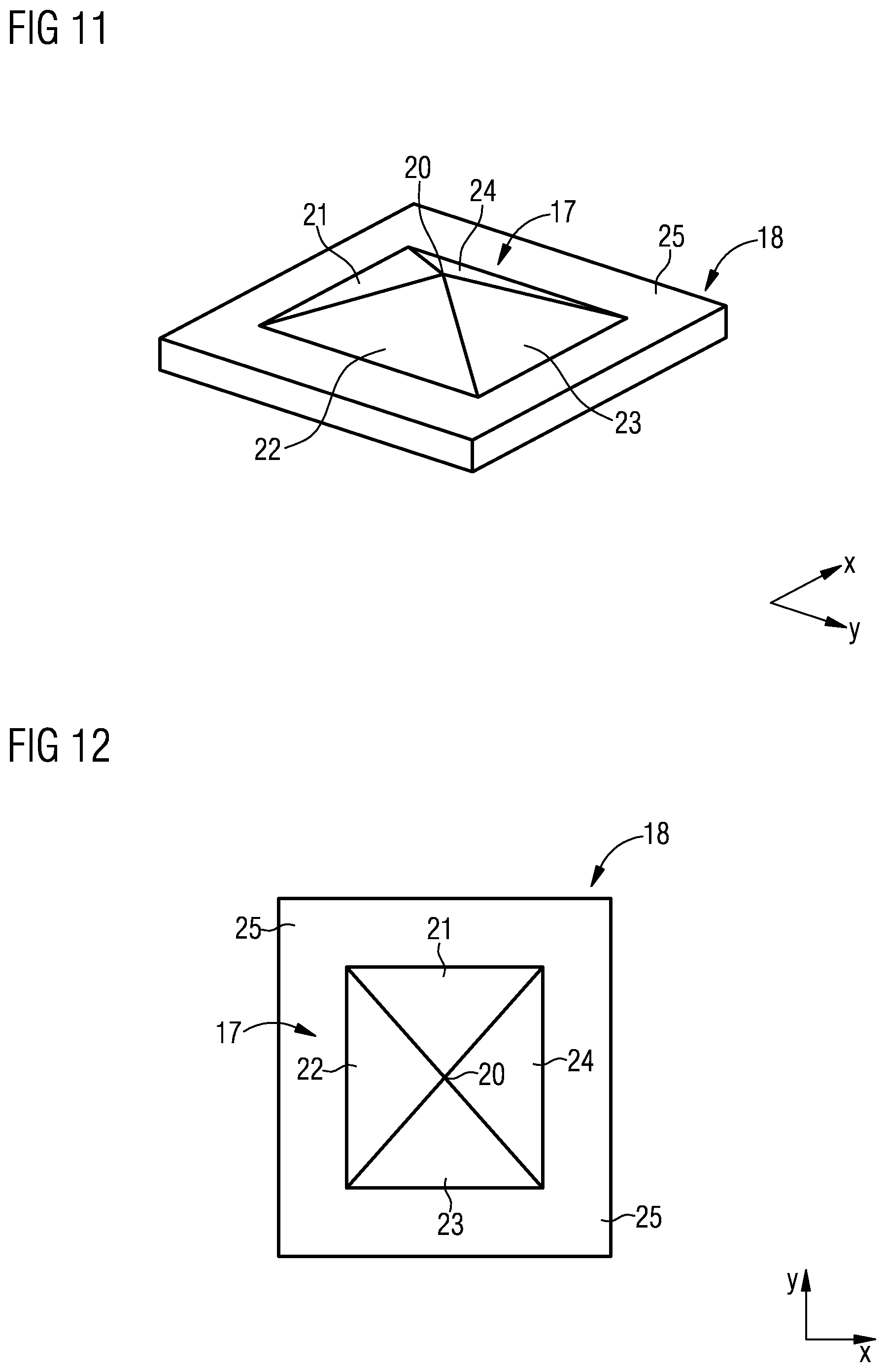 Patent US11824147 Figure 6 – Component with an optoelectronic part