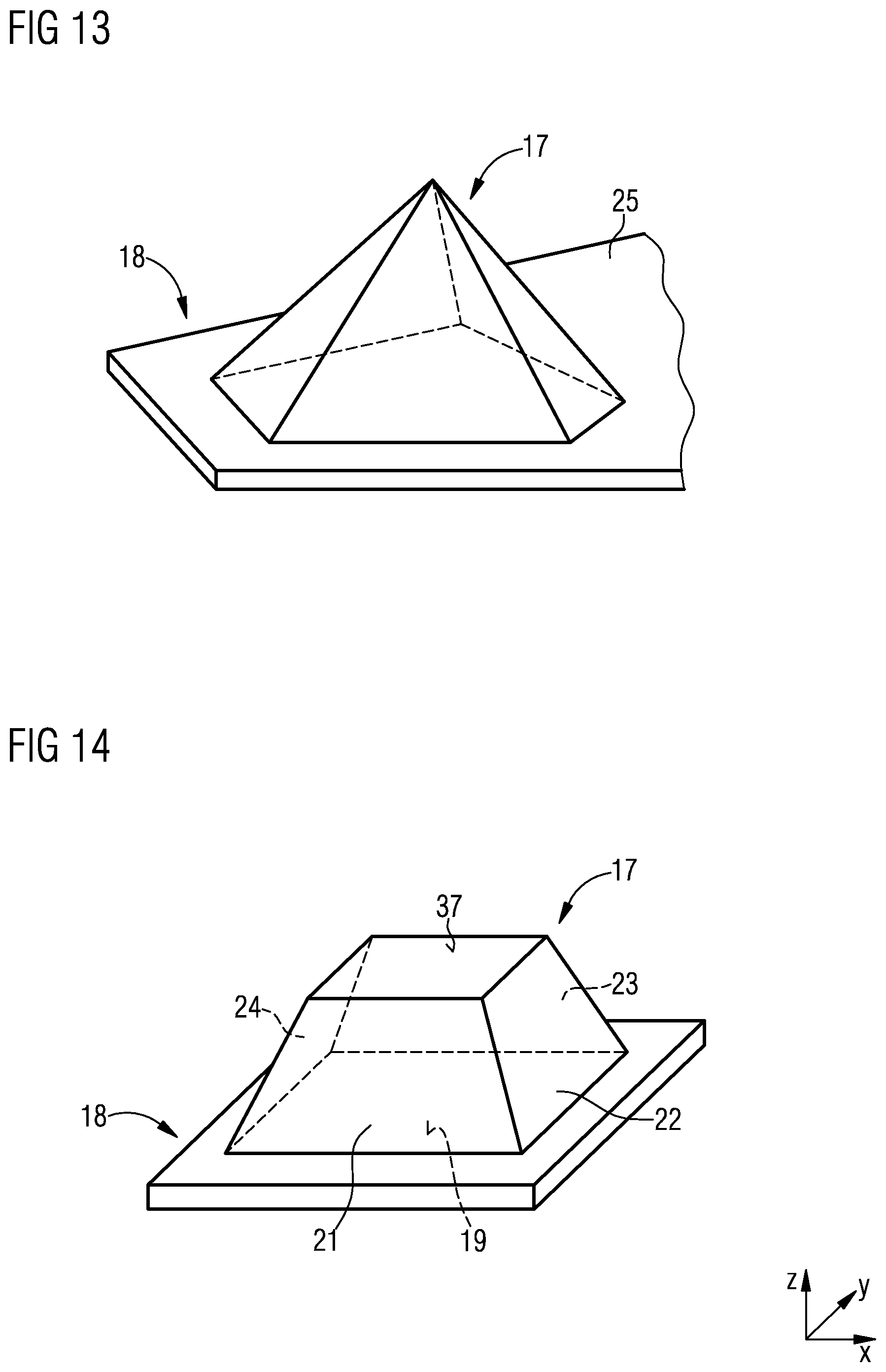 Patent US11824147 Figure 7 – Component with an optoelectronic part