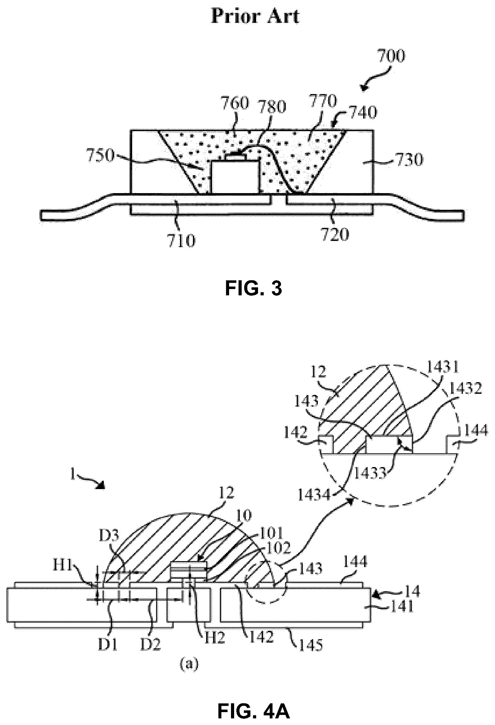 Patent US11824148 Figure 2 – Semiconductor light emitting devices and method of manufacturing the same
