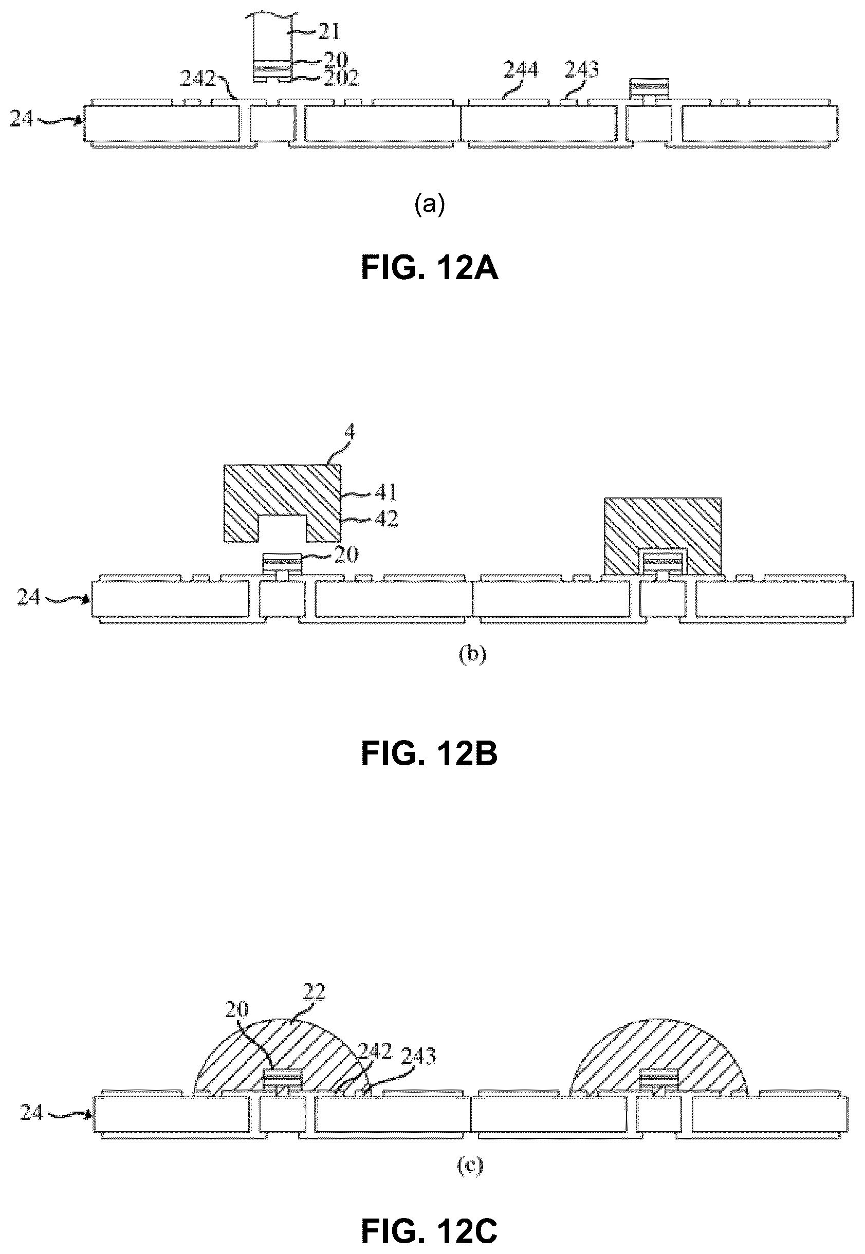 Patent US11824148 Figure 9 – Semiconductor light emitting devices and method of manufacturing the same