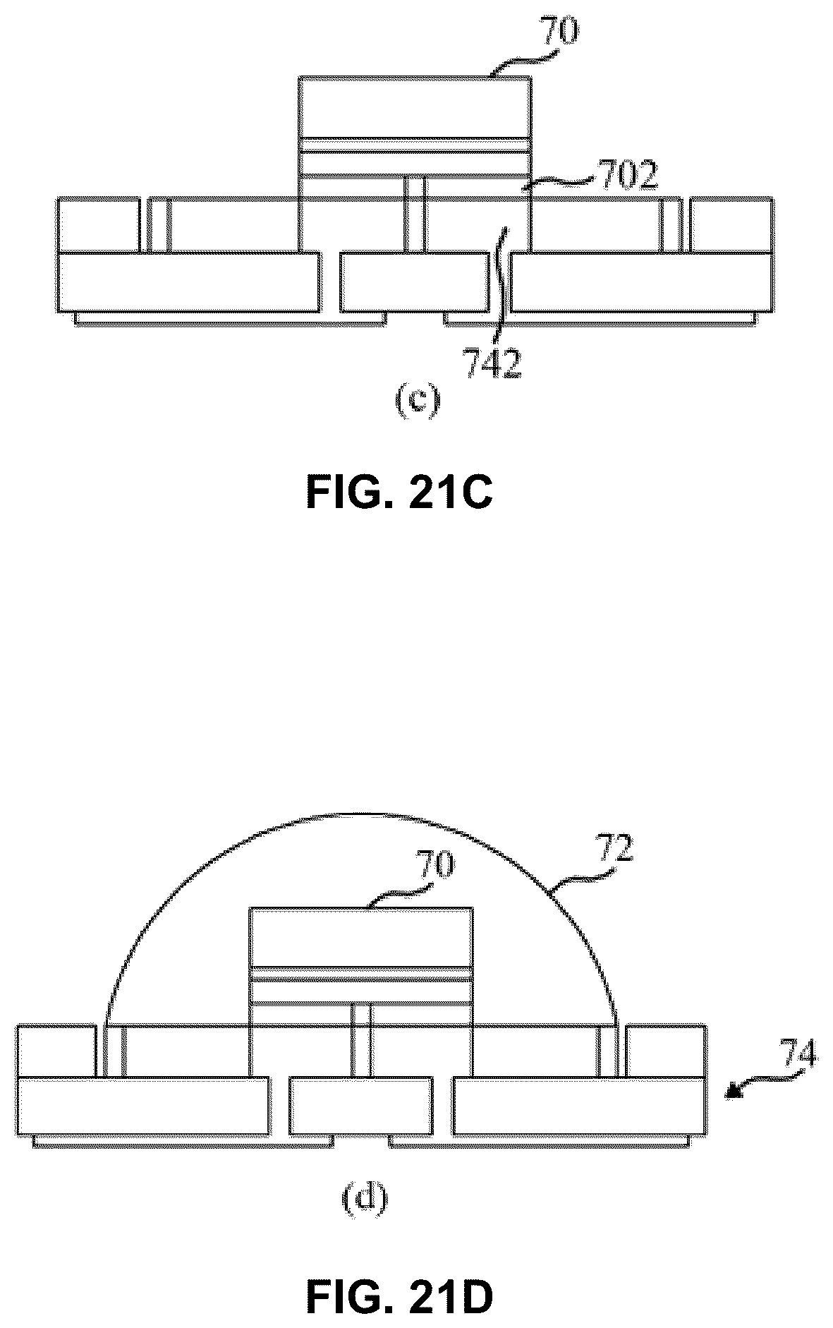 Patent US11824148 Figure 20 – Semiconductor light emitting devices and method of manufacturing the same