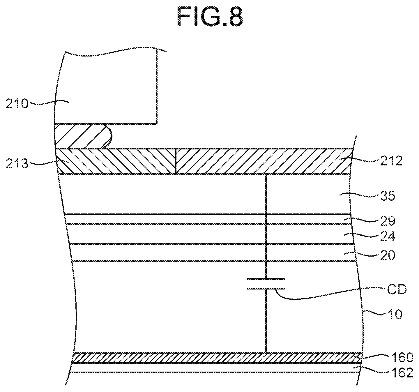 Patent US11824150 Figure 6 – Display device and array substrate