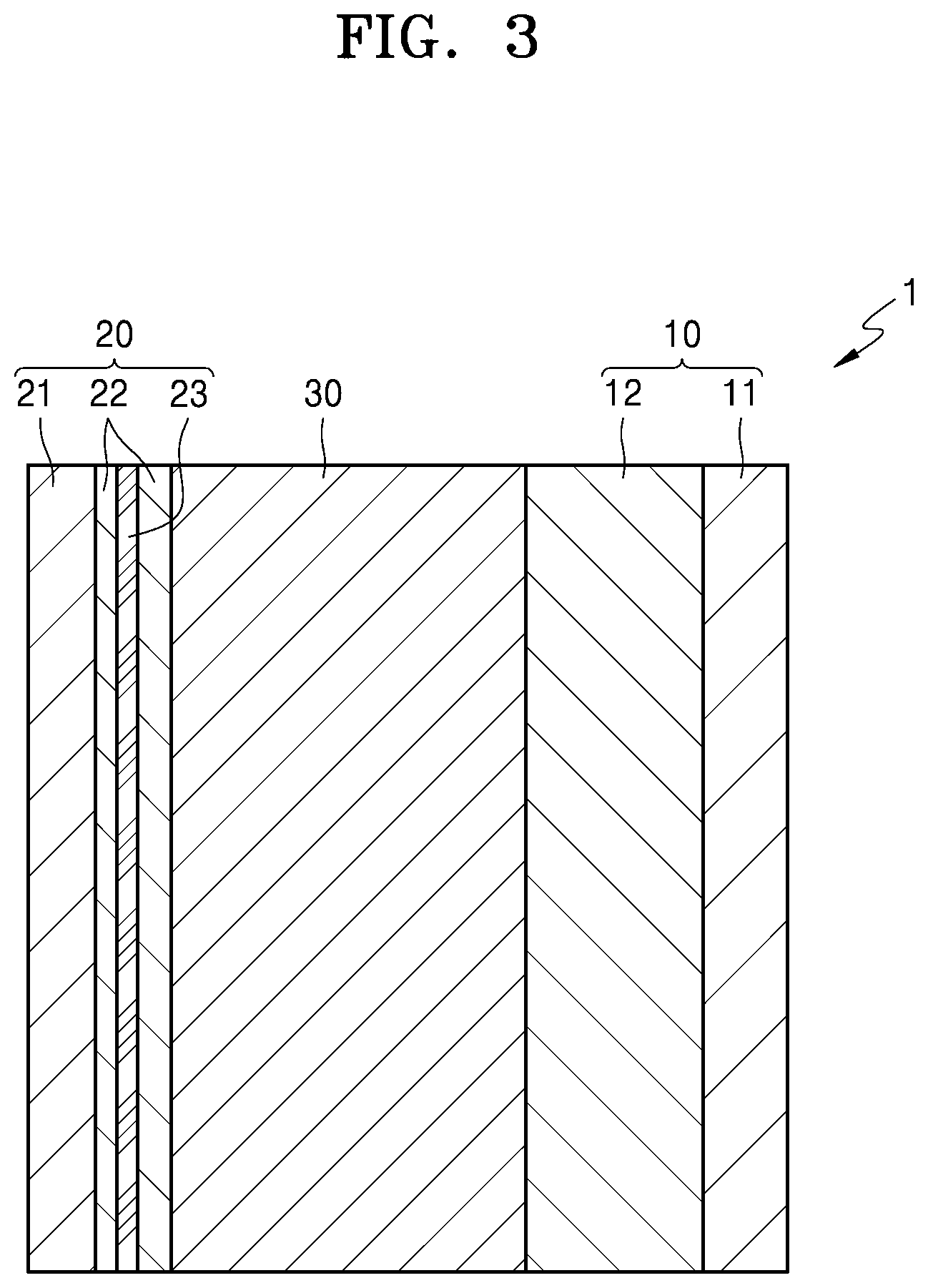 Patent US11824155 Figure 3 – All-solid lithium secondary battery and method of charging the same