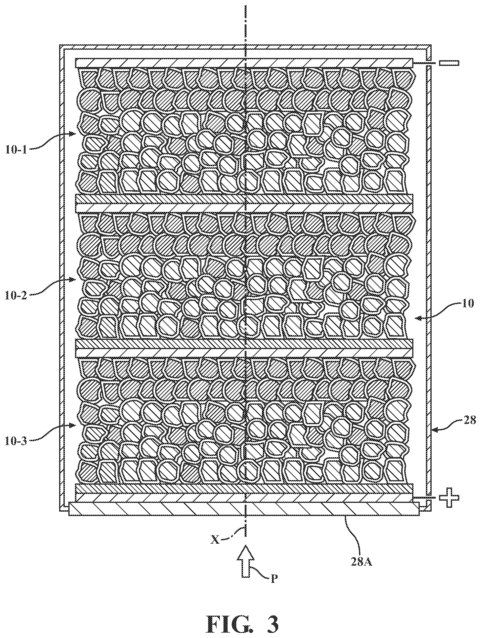 Patent US11824159 Figure 3 – Anode-free solid-state battery and method of battery fabrication