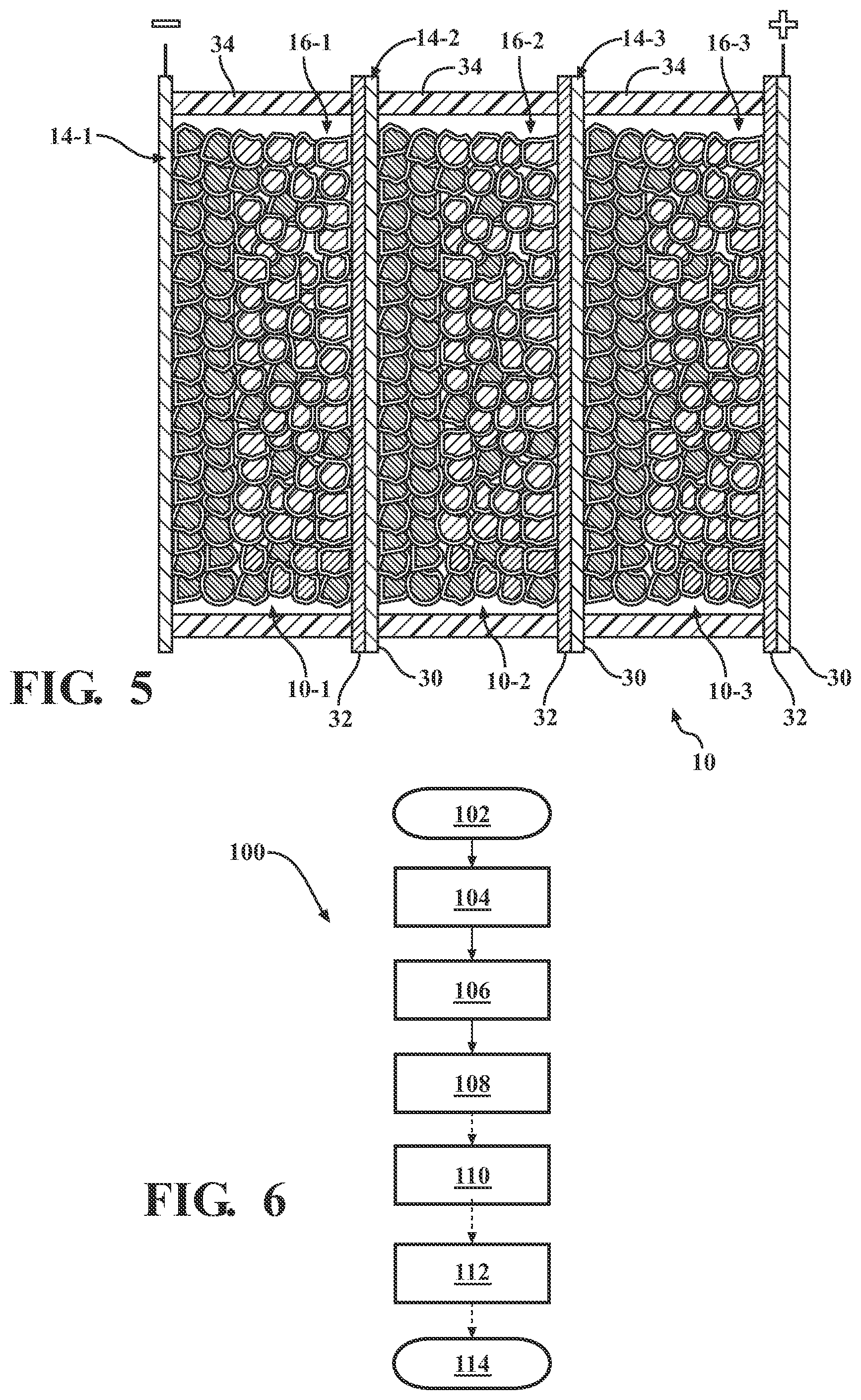 Patent US11824159 Figure 5 – Anode-free solid-state battery and method of battery fabrication