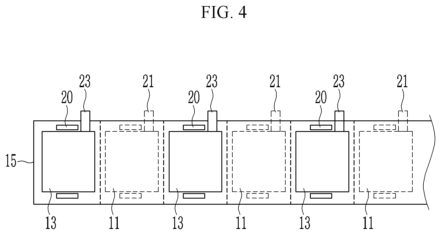 Patent US11824164 Figure 4 – Rechargeable battery, electrode assembly and method for manufacturing the same