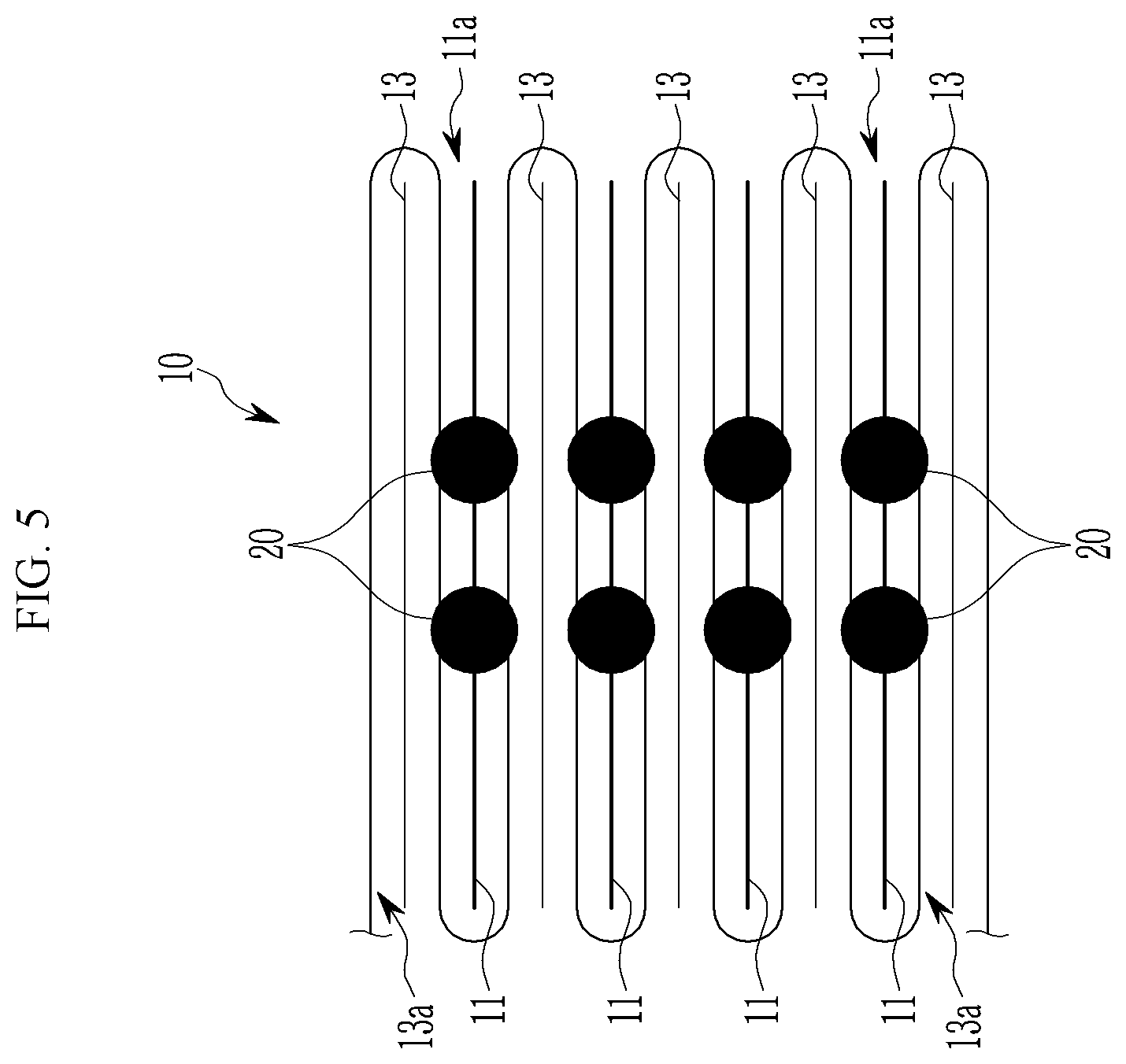 Patent US11824164 Figure 5 – Rechargeable battery, electrode assembly and method for manufacturing the same