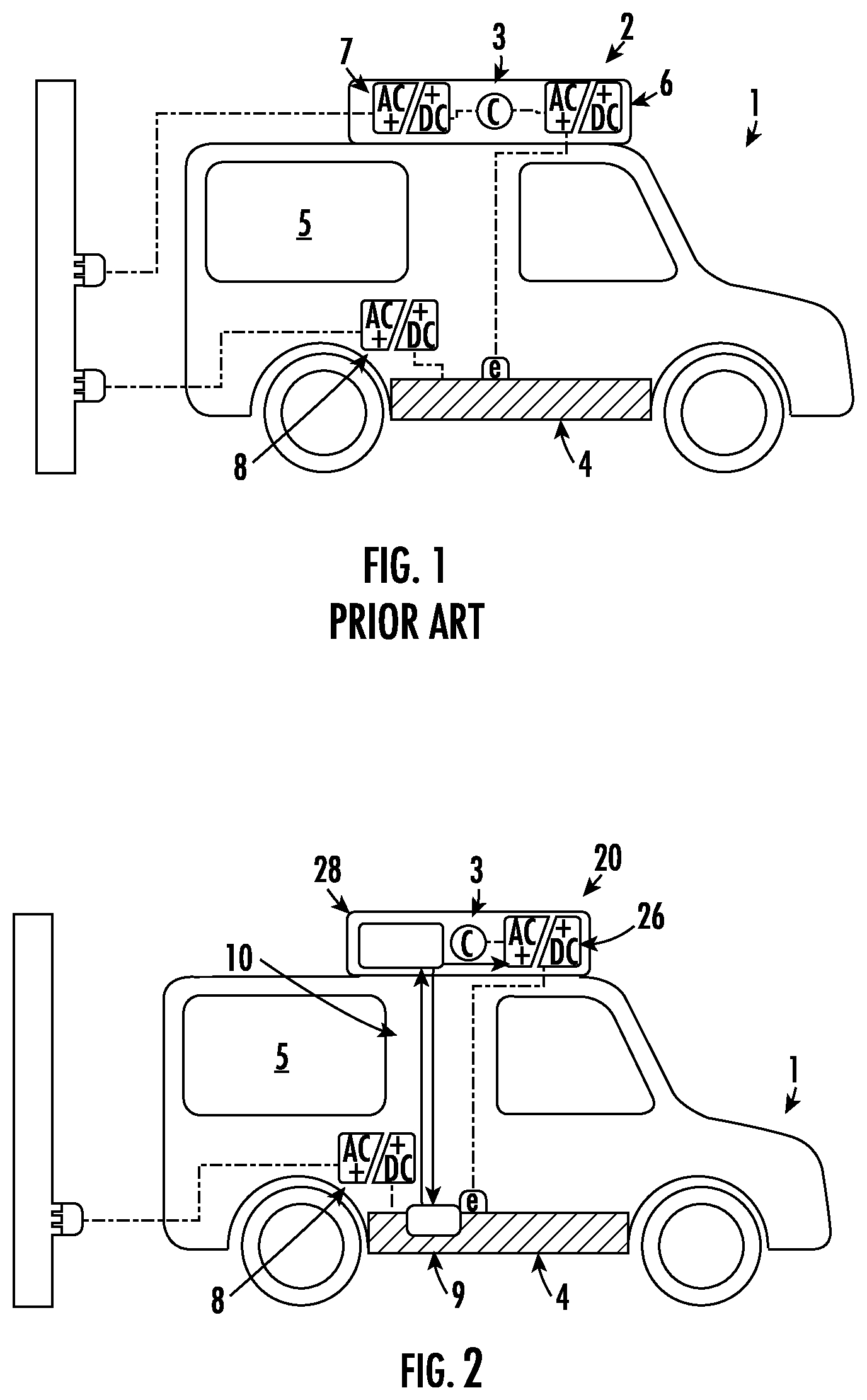 Patent US11824174 Figure 1 – Refrigeration apparatus with precooling for battery electric vehicles