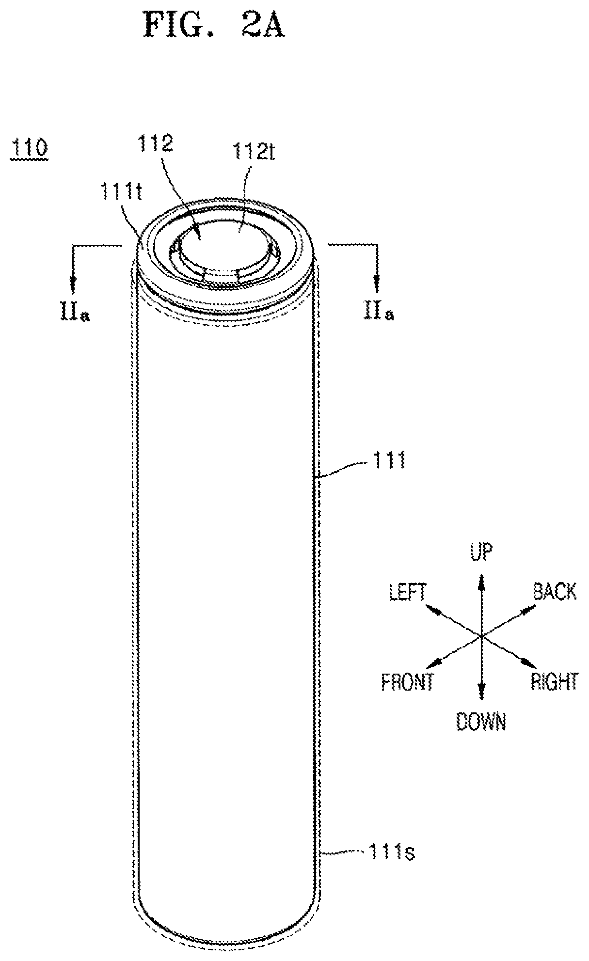 Patent US11824175 Figure 2 – Battery module