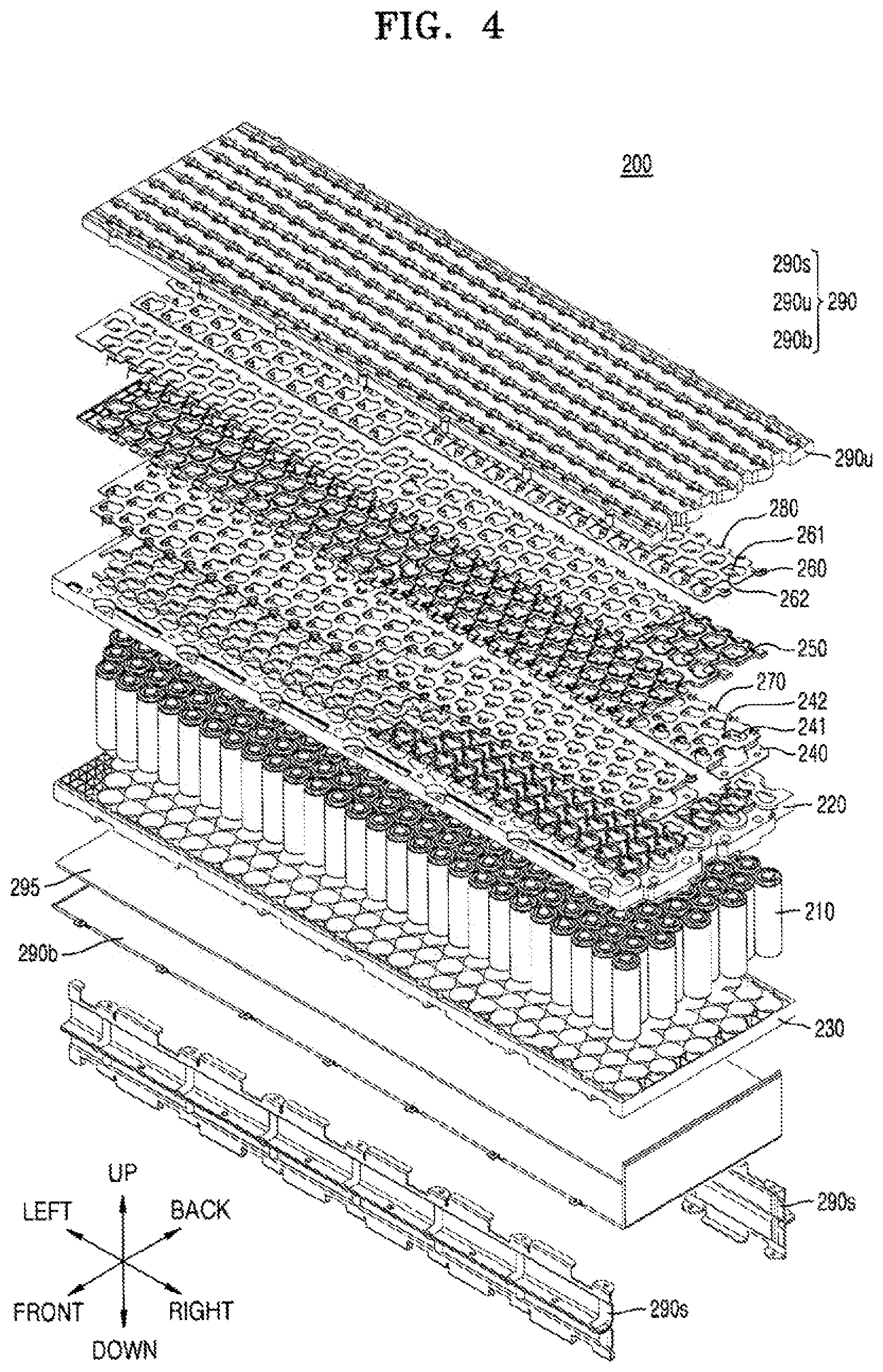 Patent US11824175 Figure 5 – Battery module