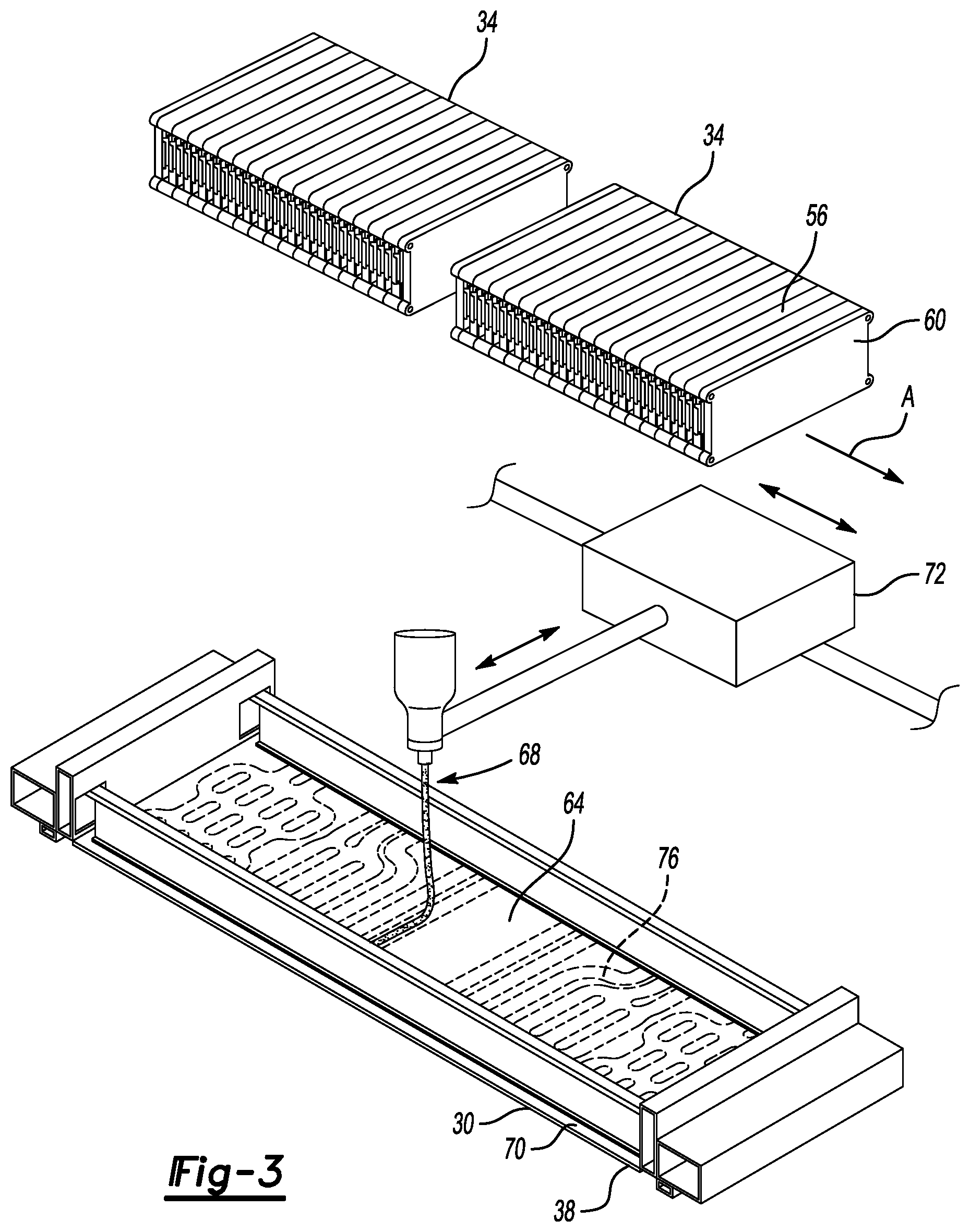Patent US11824178 Figure 2 – Thermal interface material positioning within a traction battery pack