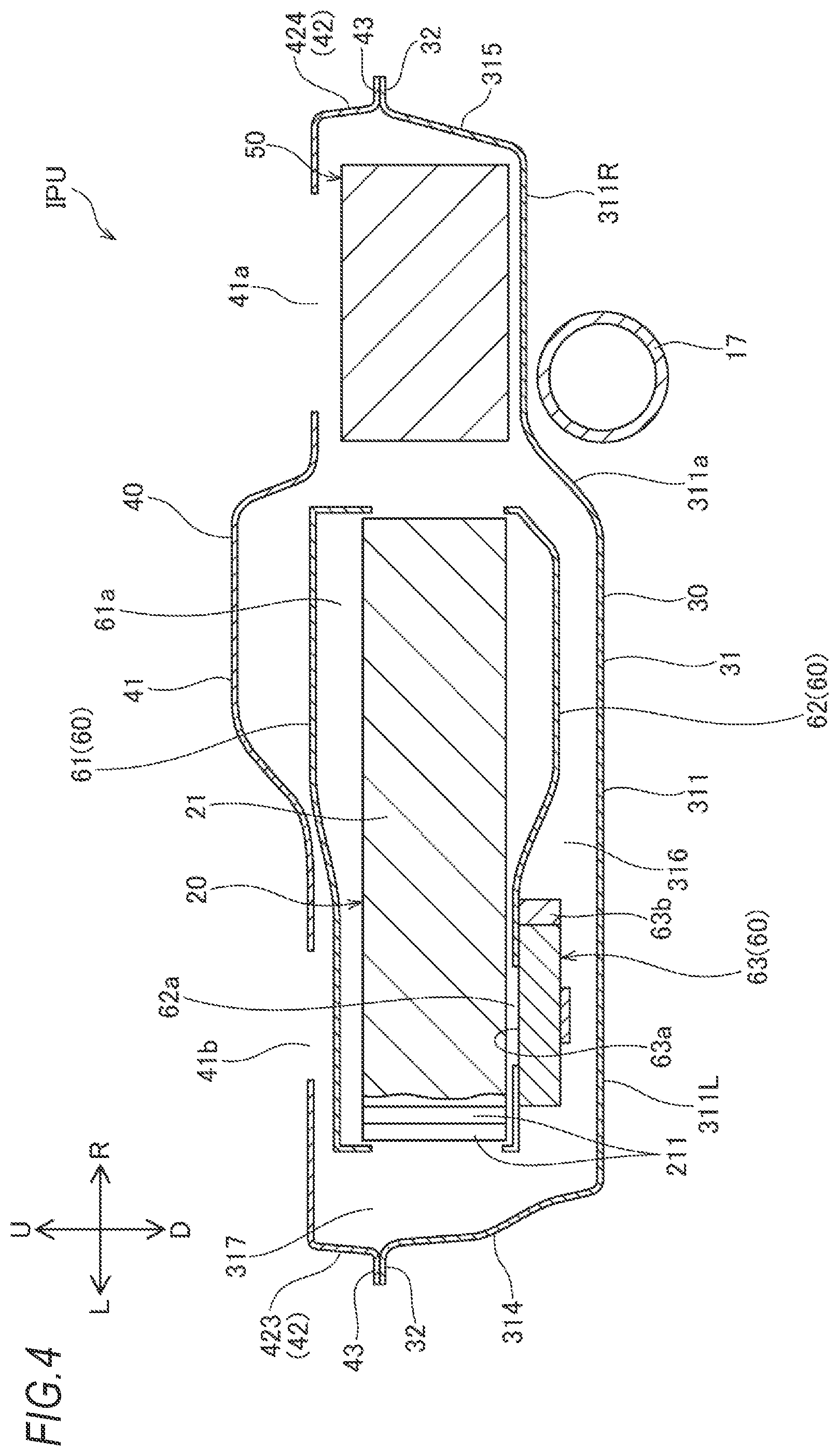 Patent US11824179 Figure 4 – Power supply device