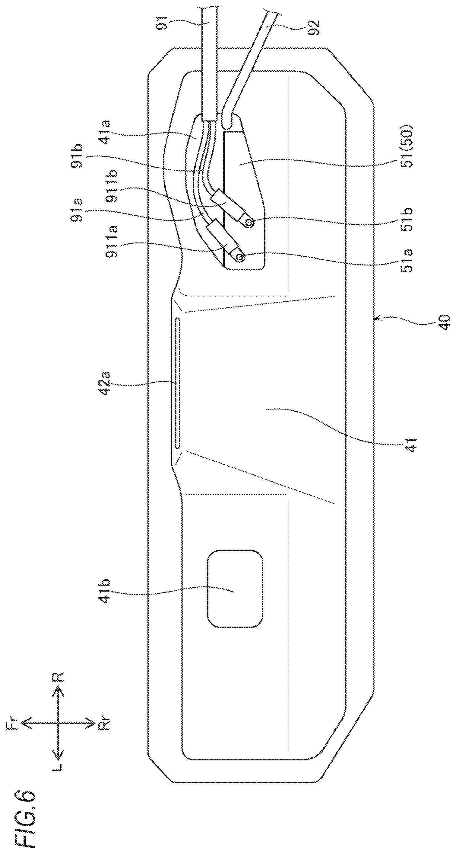 Patent US11824179 Figure 6 – Power supply device