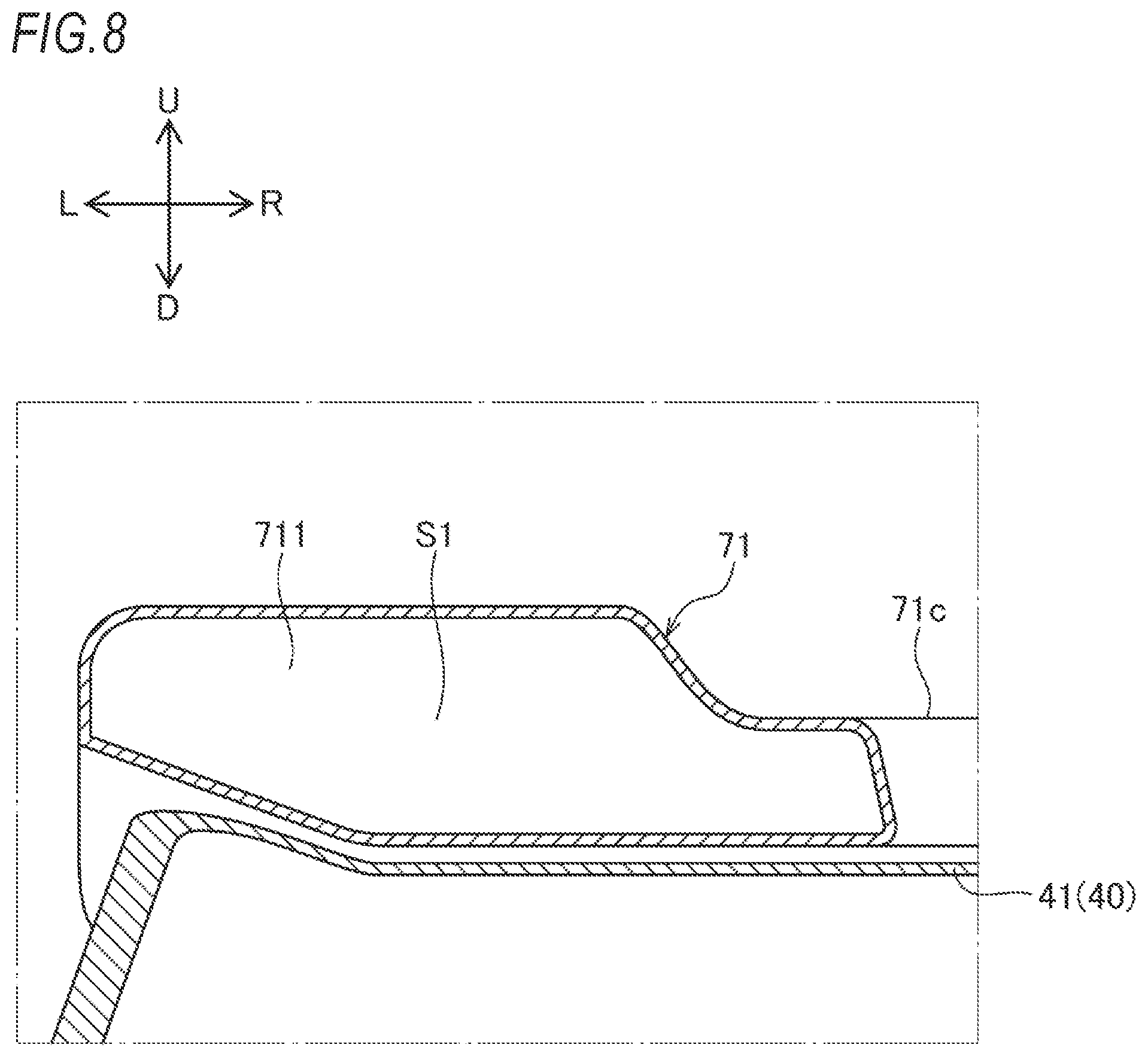 Patent US11824179 Figure 8 – Power supply device