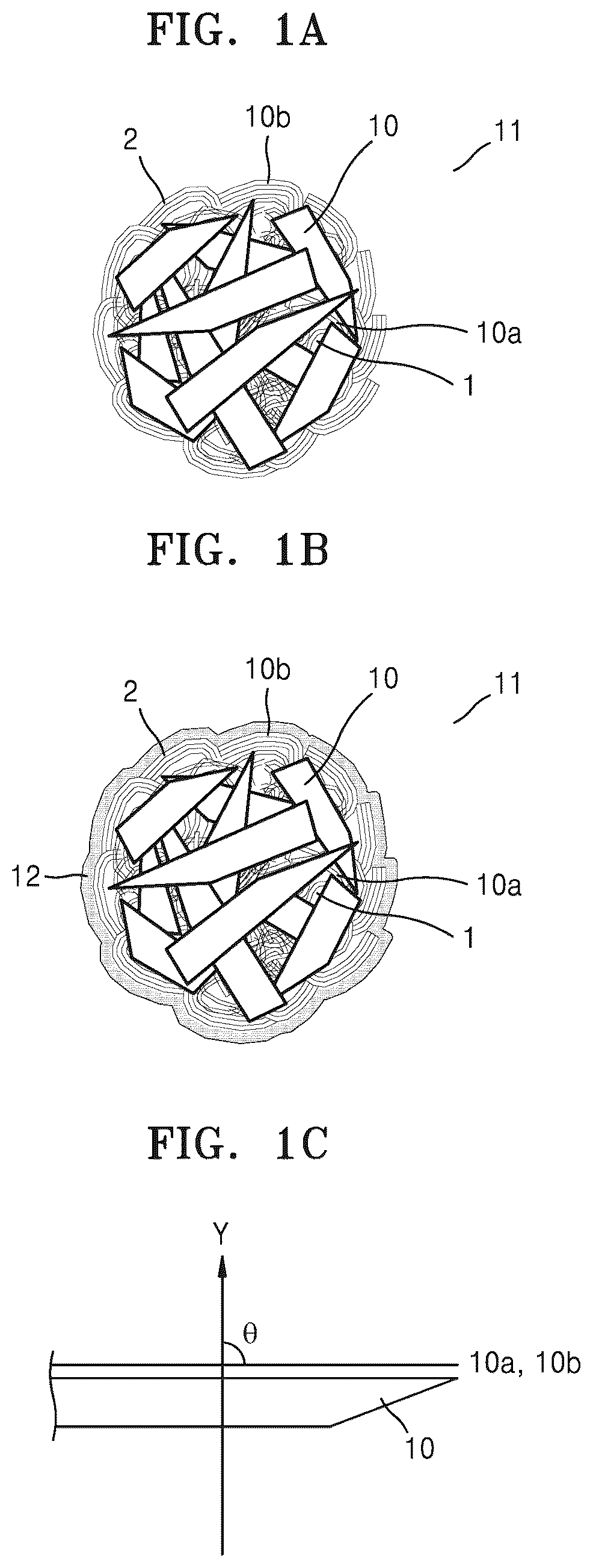 Patent US11824198 Figure 1 – Silicon composite cluster and carbon composite thereof, and electrode, lithium battery, and electronic device each including the same