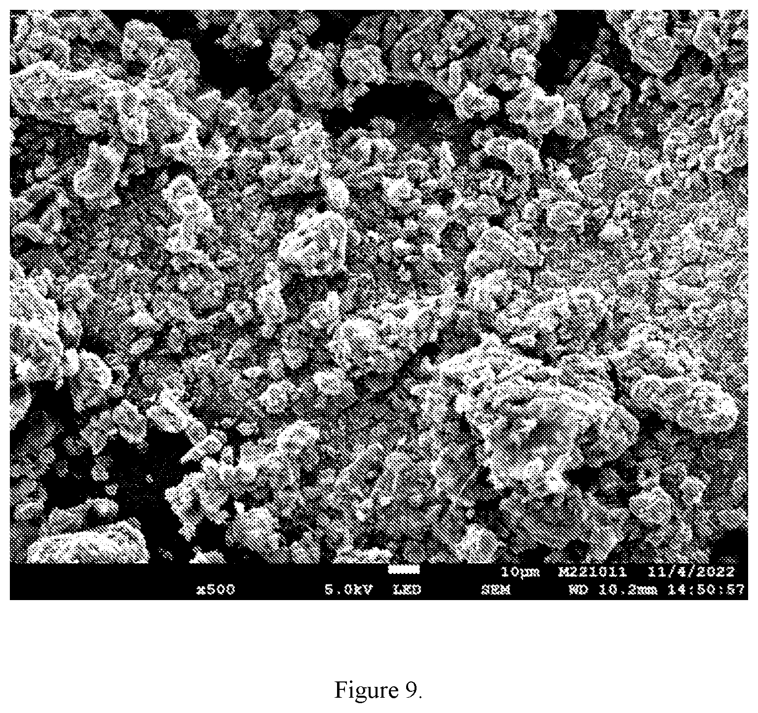 Patent US11824201 Figure 9 – Dispersible discrete carbon nanotubes in dry fabrication processes for energy storage and collection devices
